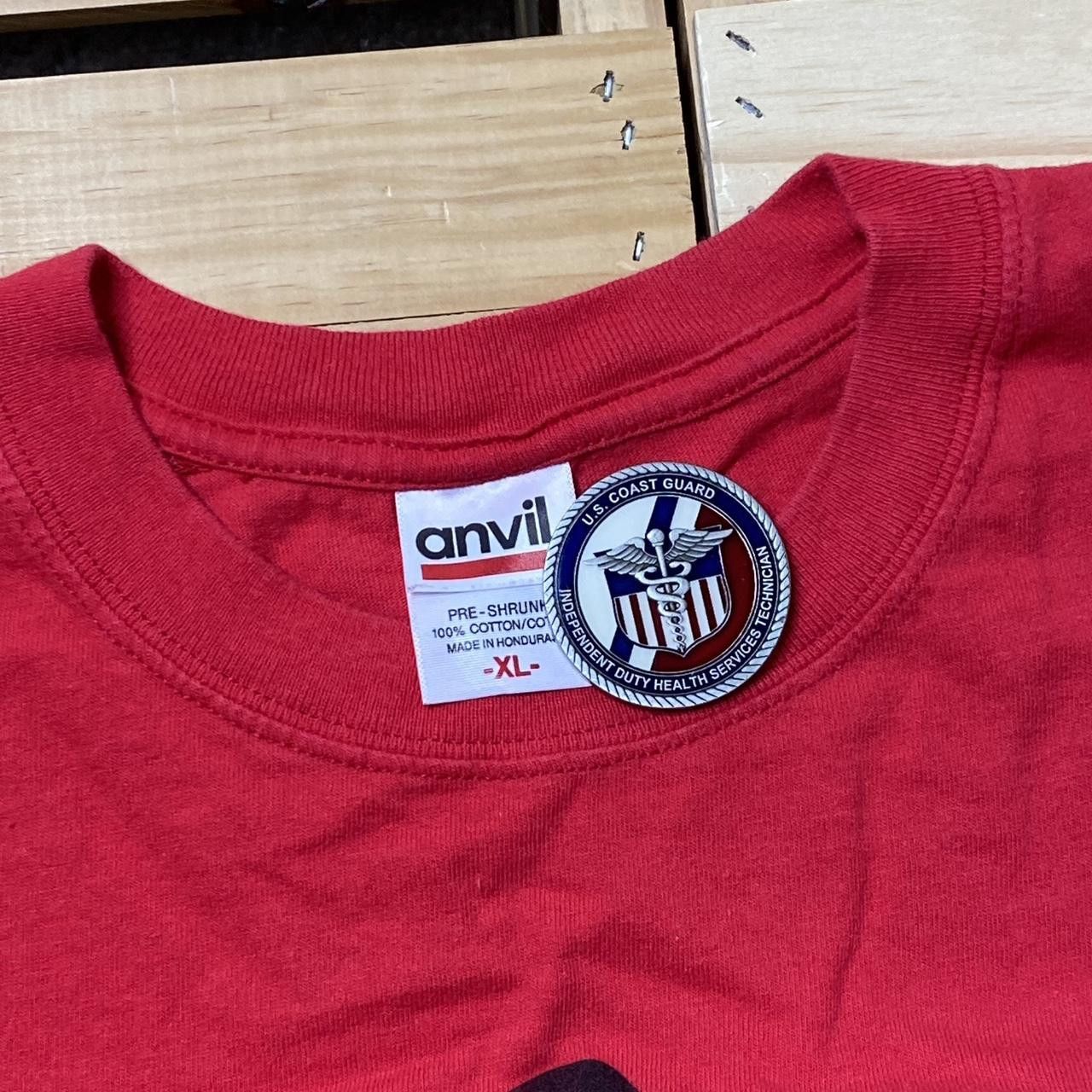 Anvil Vintage Dexter Morgan Red TV Show Promo Tee Size XL Size US XL / EU 56 / 4 - 3 Thumbnail