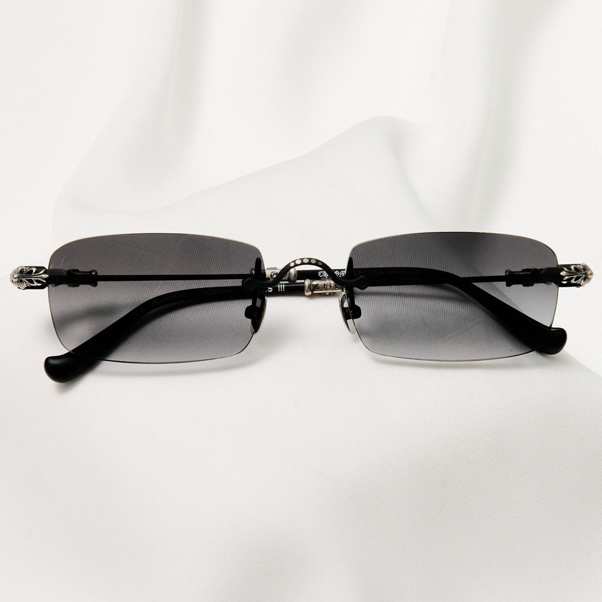 Chrome Hearts CHROME HEARTS PILLS III MATTE BLACK- MATTE BLACK SUNGLASSES Size ONE SIZE - 6 Thumbnail