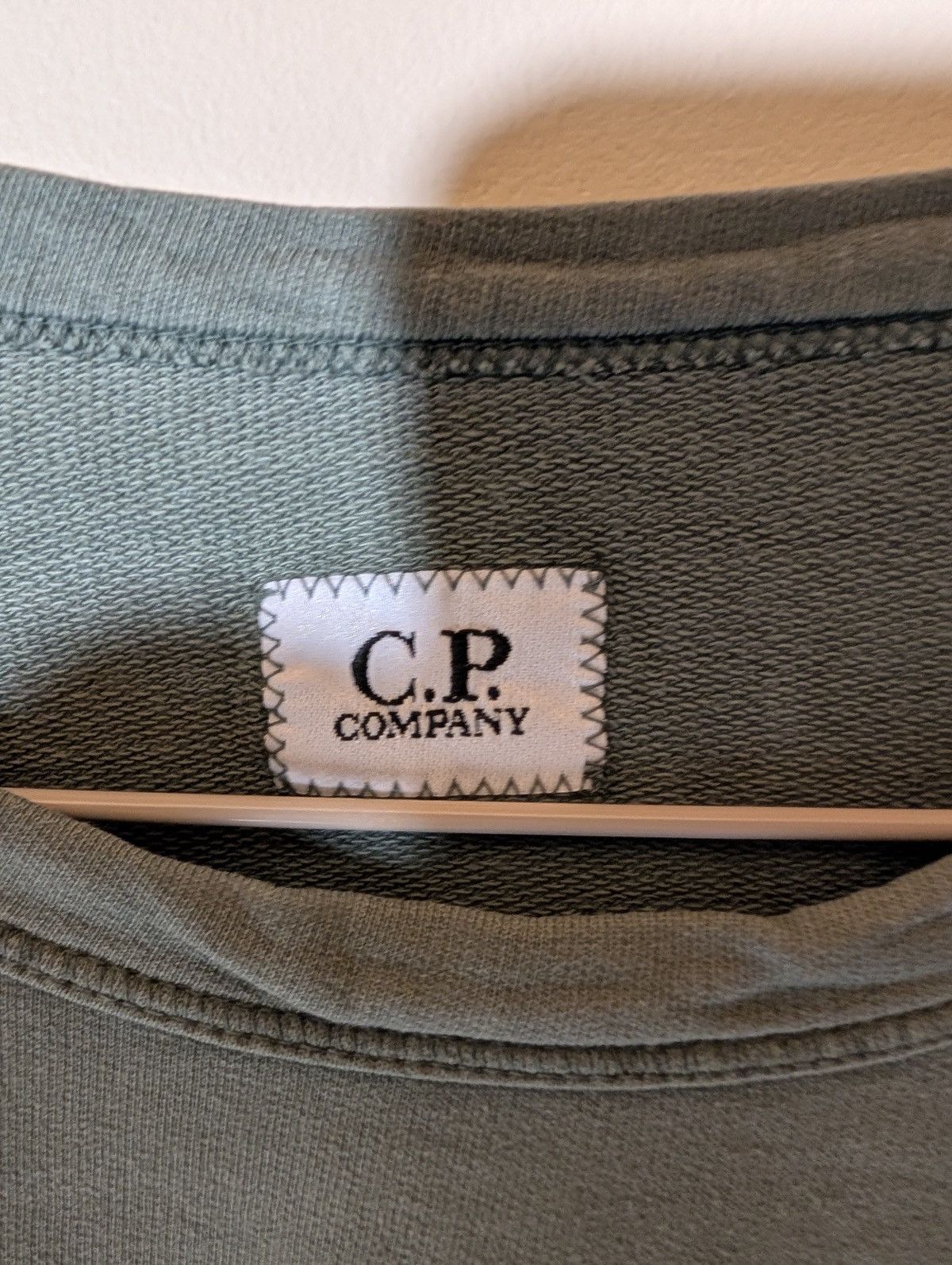 C.P. Company **C.P. Company Lens Sweatshirt – Olive Green Size US S / EU 44-46 / 1 - 3 Thumbnail