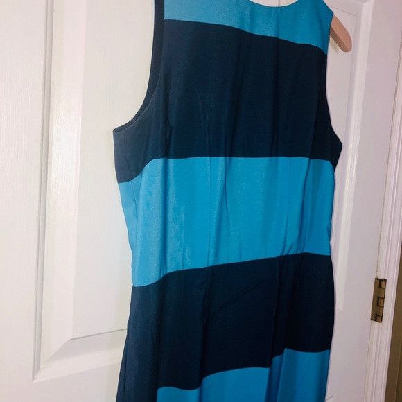 Tommy Hilfiger Tommy Hilfiger Colorblock Dress Size L / US 10 / IT 46 - 6 Thumbnail