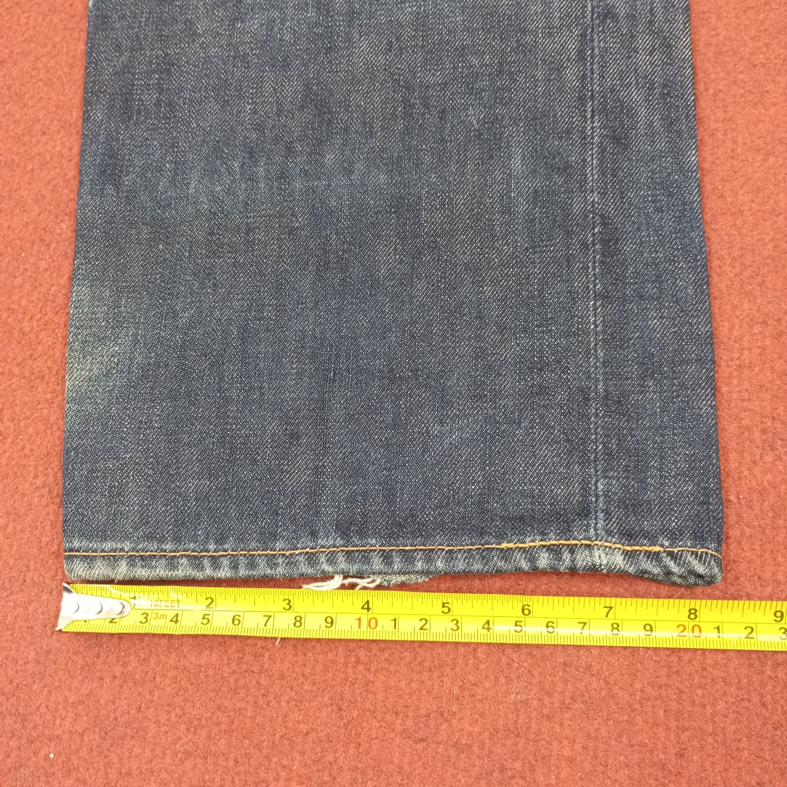 Evisu × Japanese Brand × Vintage Evisu Japanese Brand Fashion Style Custom Daicock Jeans Size US 27 - 11 Thumbnail