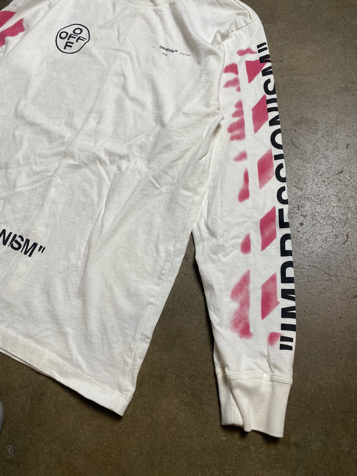 Off-White OFF WHITE Impressionism Long Sleeve Tee Shirt Size US L / EU 52-54 / 3 - 4 Thumbnail