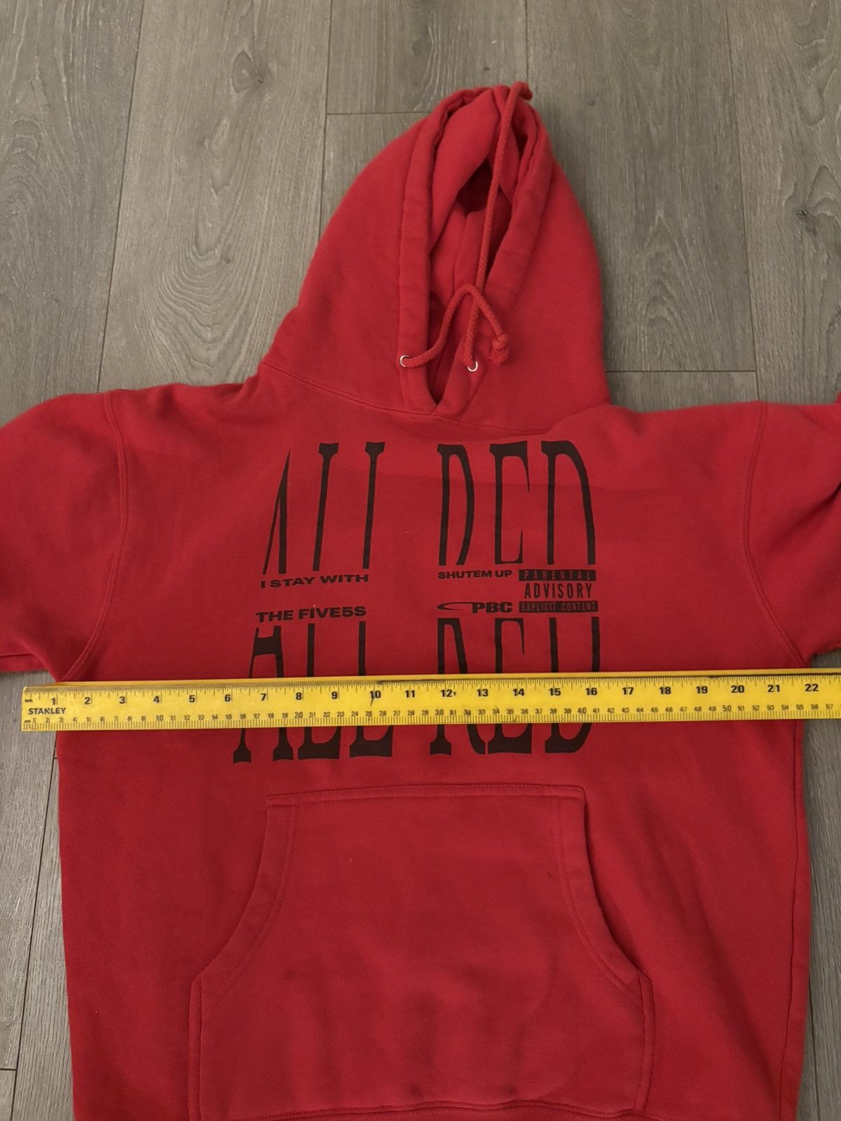Playboi Carti Playboi Carti “All Red” Merch Size US M / EU 48-50 / 2 - 3 Thumbnail