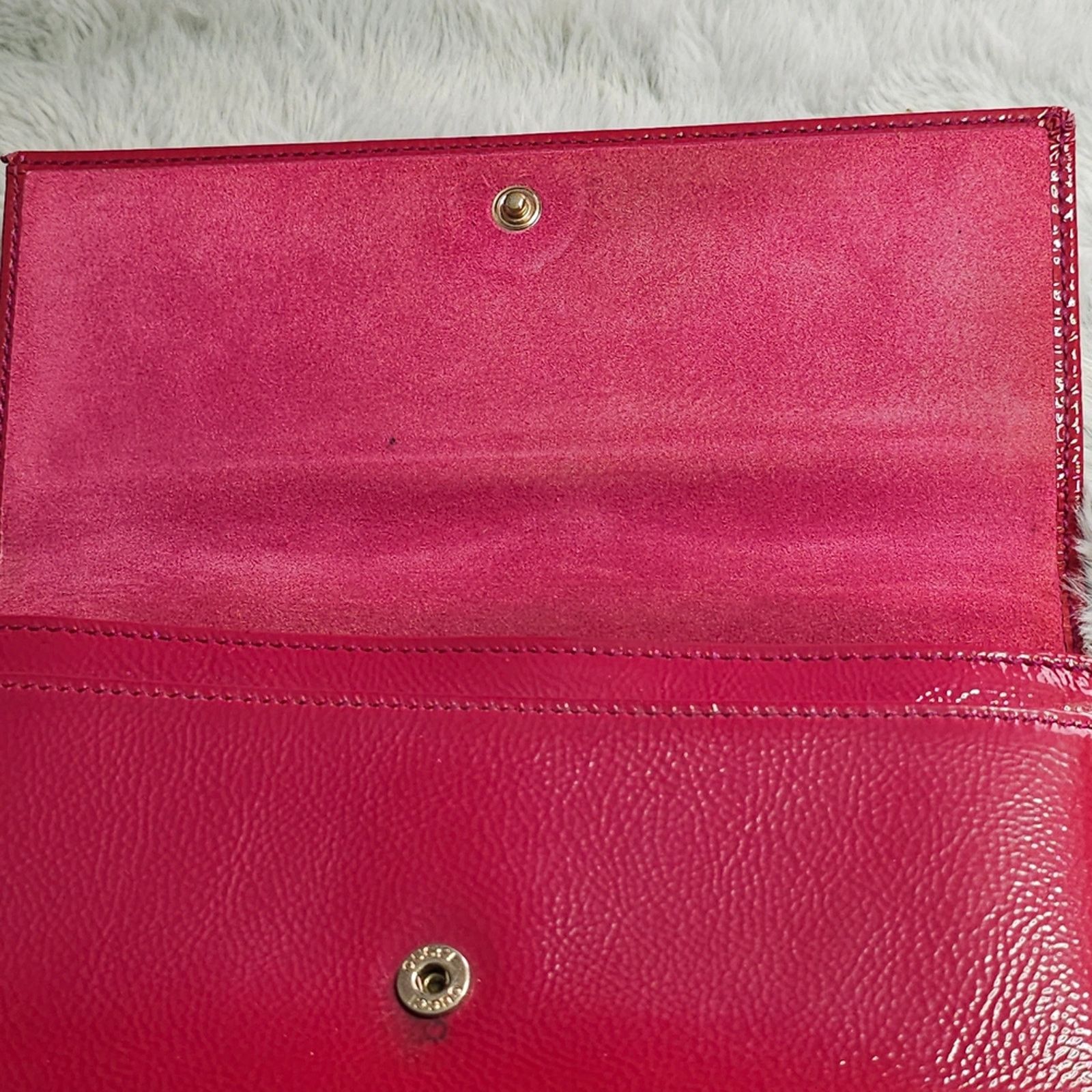 Gucci *Authentic**Gucci Soho GG Leather Continental Wallet - Red Size ONE SIZE - 13 Thumbnail