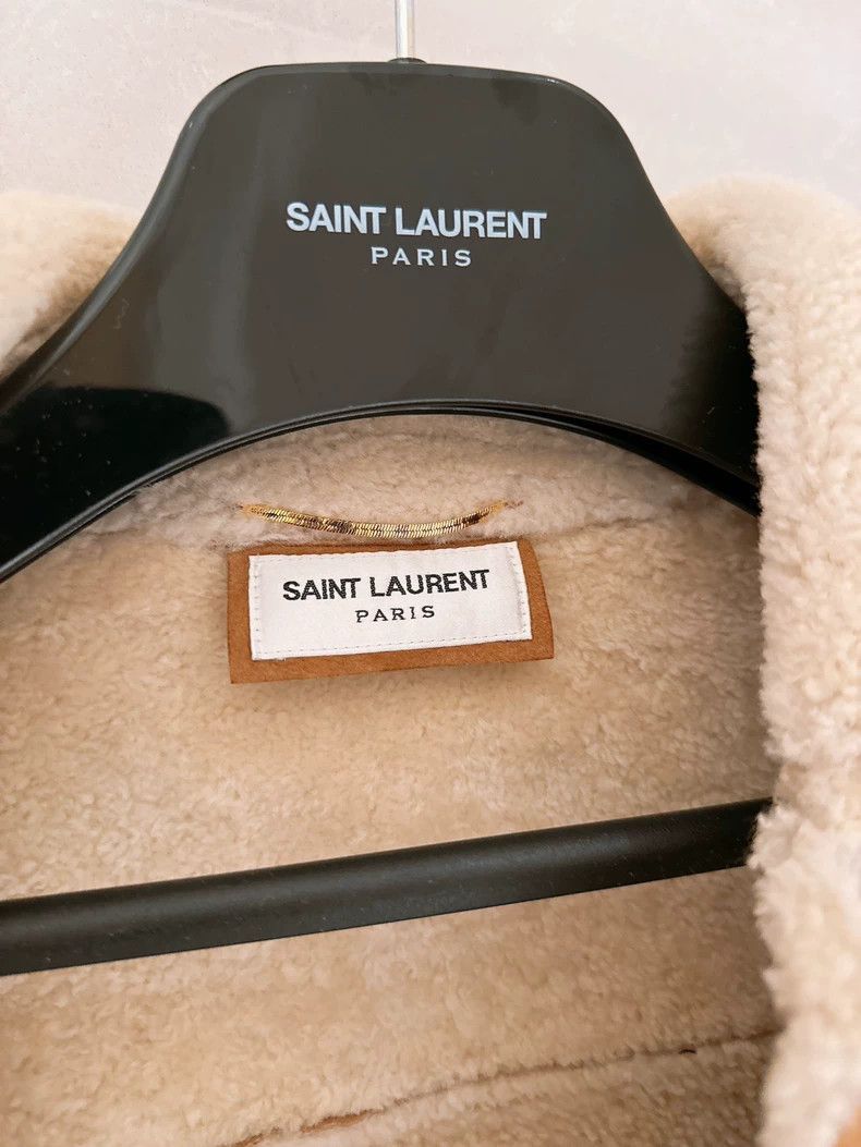Saint Laurent Paris Saint Laurent Brown Shearling Jacket-2505 Size US M / EU 48-50 / 2 - 6 Thumbnail