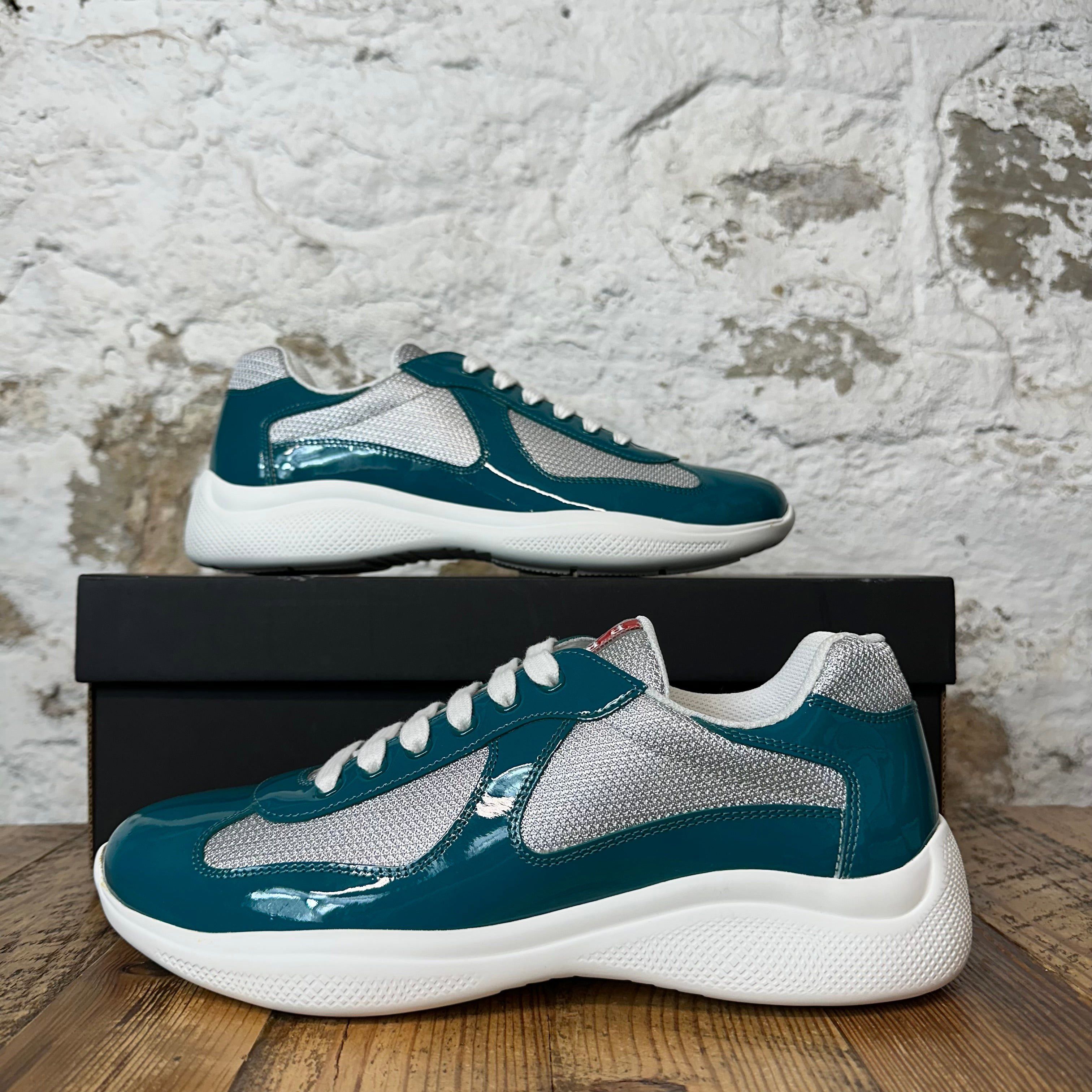 Prada Prada Americas Cup Laguna Patent Sneaker Size 8.5 NEW Size US 8.5 / EU 41-42 - 1 Thumbnail