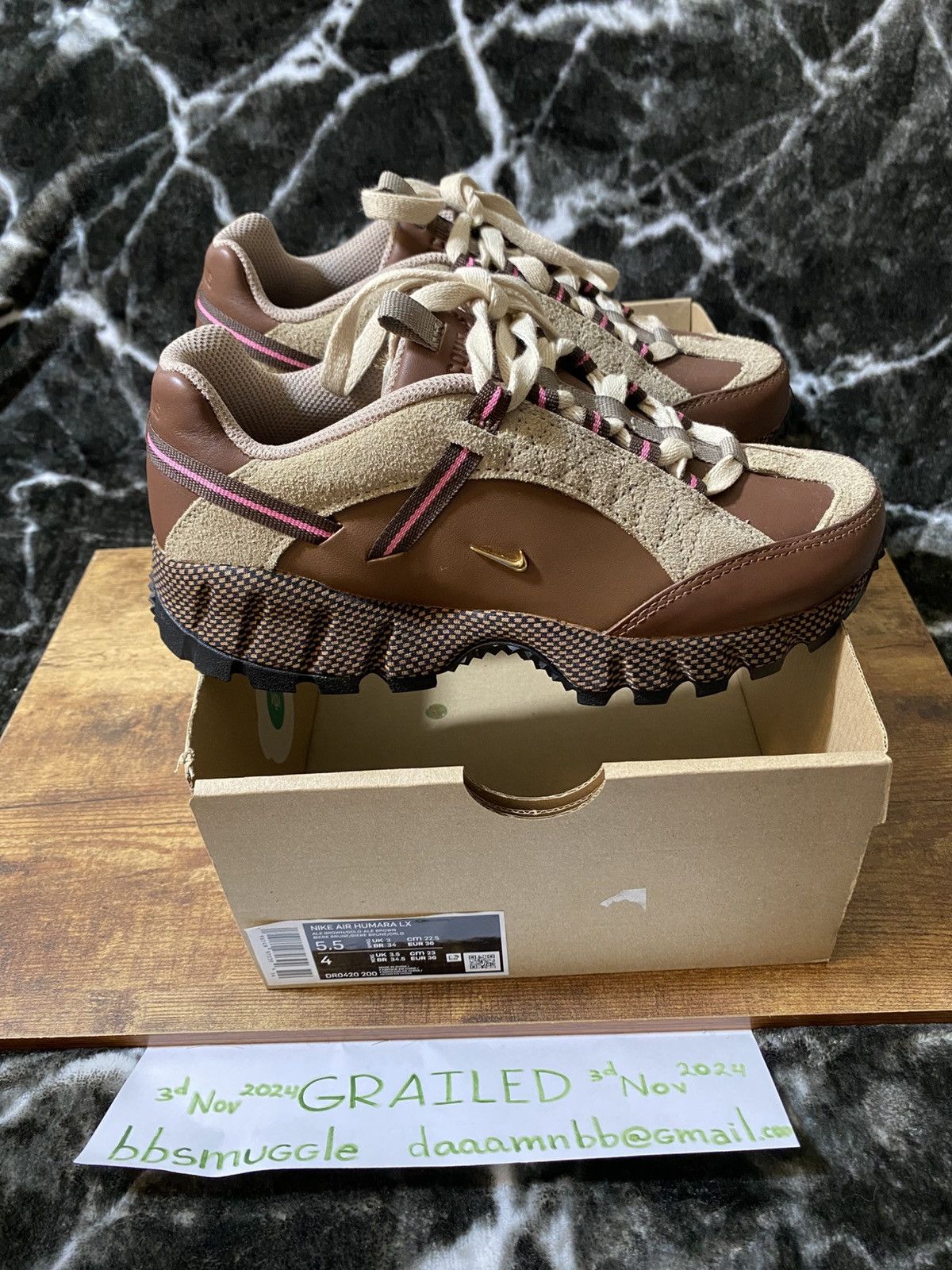 Jacquemus × Nike JACQUEMUS X NIKE AIR HUMARA LX Size US 5.5 / IT 35.5 - 4 Thumbnail