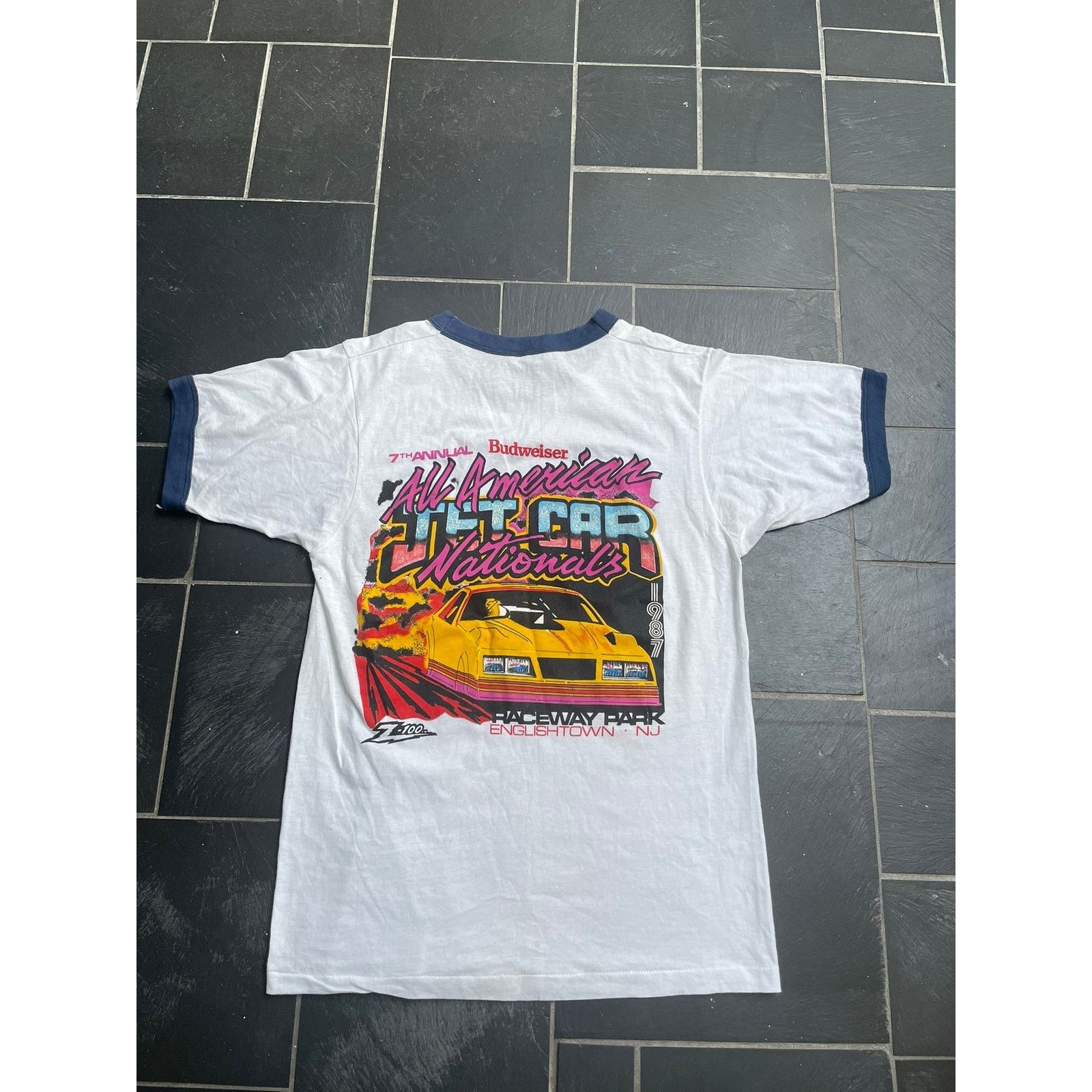 Other 1987 Vintage Raceway Park NJ Tshirt Size US M / EU 48-50 / 2 - 3 Thumbnail