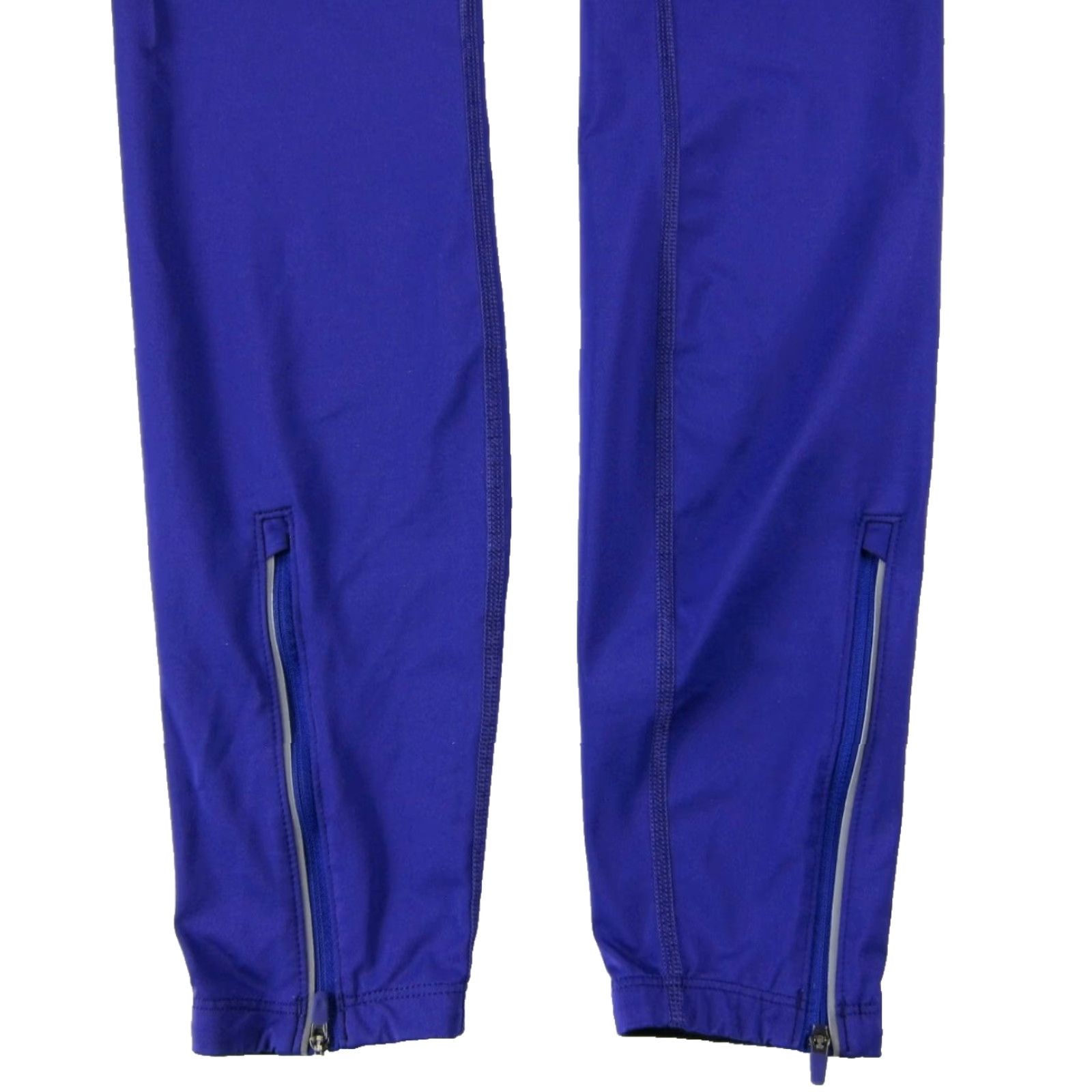 Nike VINTAGE Nike Dri-Fit Purple Stretch Zip Ankle Run Yoga Workout Legging Women LT Size 36" / US 14 / IT 50 - 6 Thumbnail