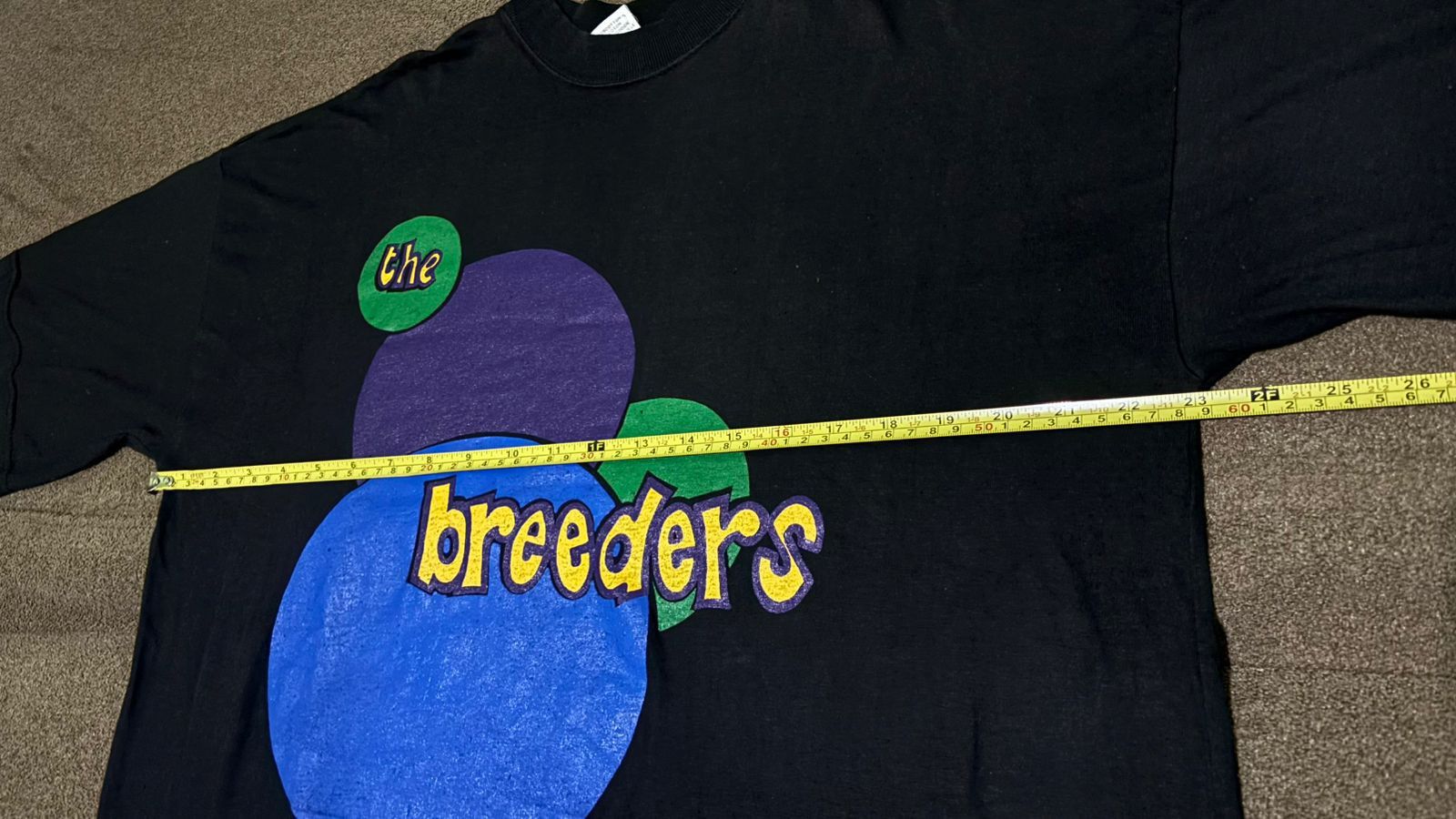 Band Tees Vintage The Breeders shirt Dinosaur jr Nirvana Mbv Size US XL / EU 56 / 4 - 10 Thumbnail