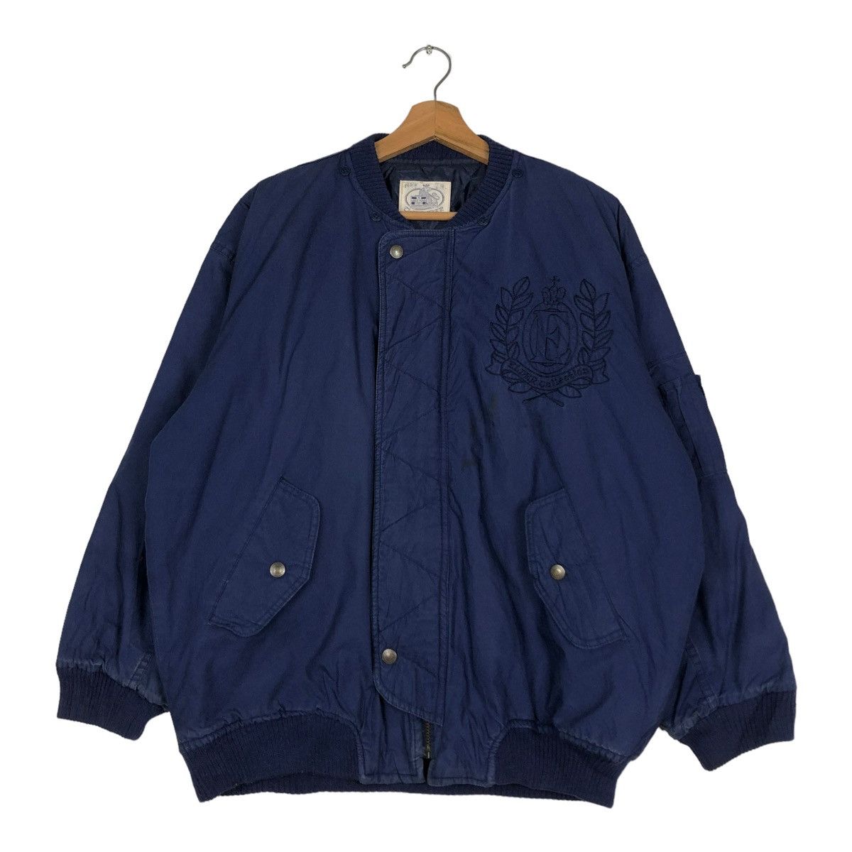 Japanese Brand 🔥VINTAGE BOMBER JACKET ELDER COLLECTION ISSEY MIYAKE Size US M / EU 48-50 / 2 - 1 Thumbnail