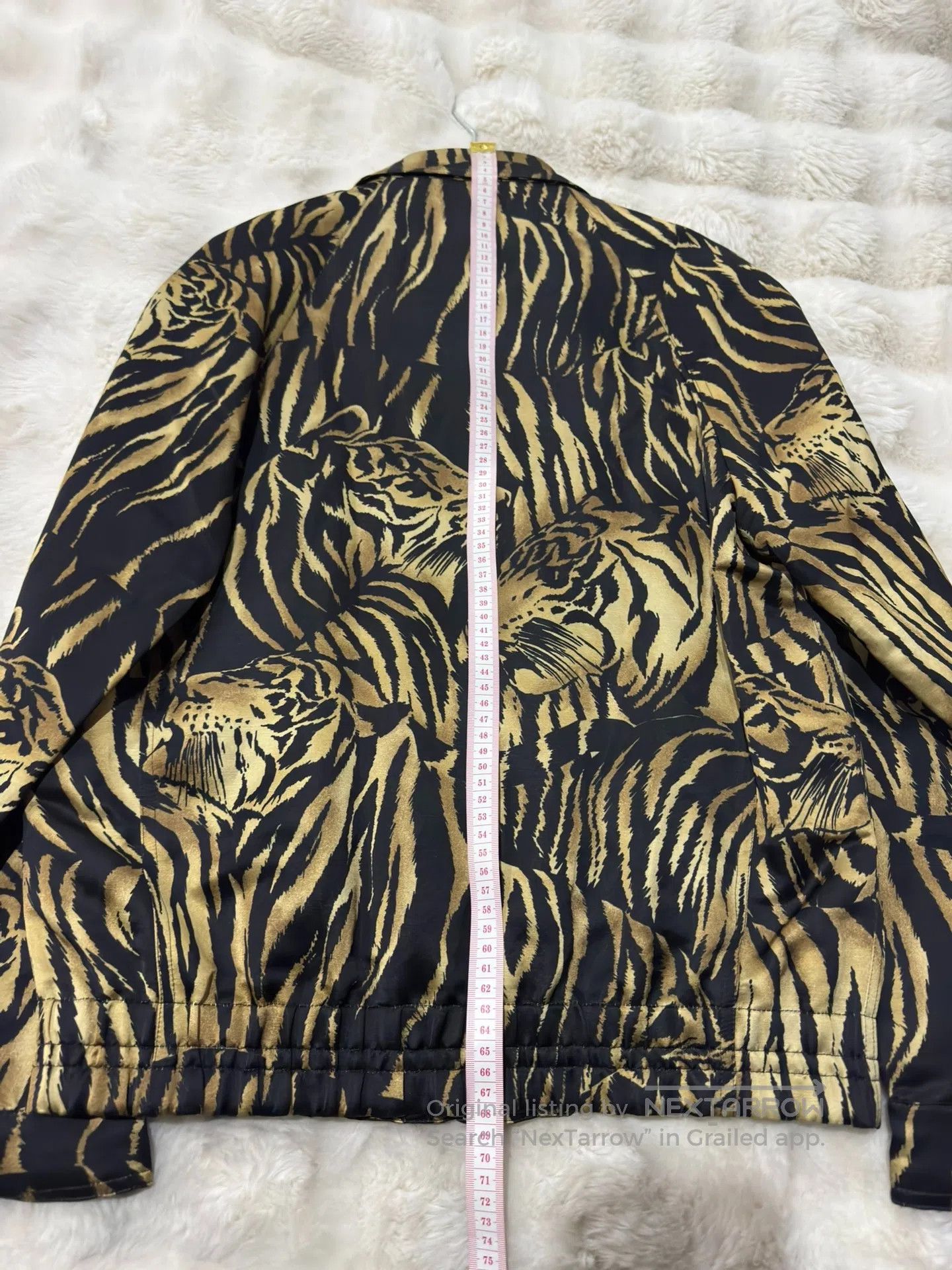 Saint Laurent Paris Saint Laurent Paris Tiger-Print Jacket| Size US S / EU 44-46 / 1 - 6 Thumbnail