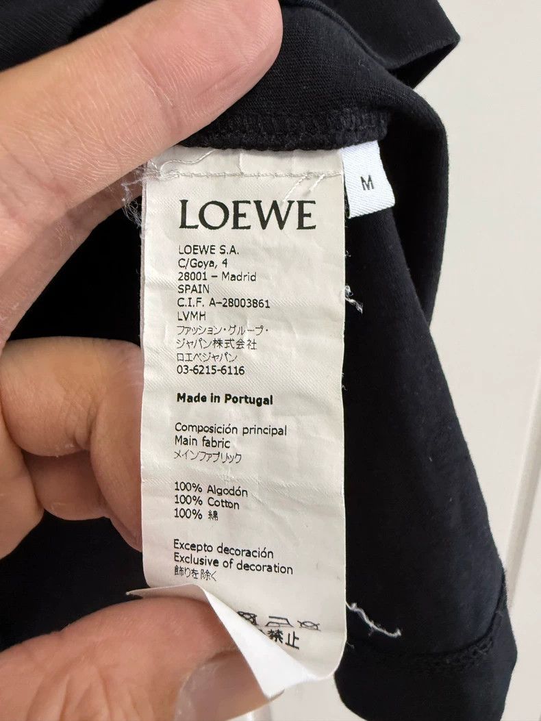 Loewe LOEWE Irregular embroidery logo short sleeves Size M / US 6-8 / IT 42-44 - 4 Thumbnail
