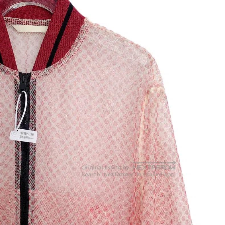 Dior Dior Light pink bee embroidery hollow stand-up collar zipp Size XS / US 0-2 / IT 36-38 - 3 Thumbnail