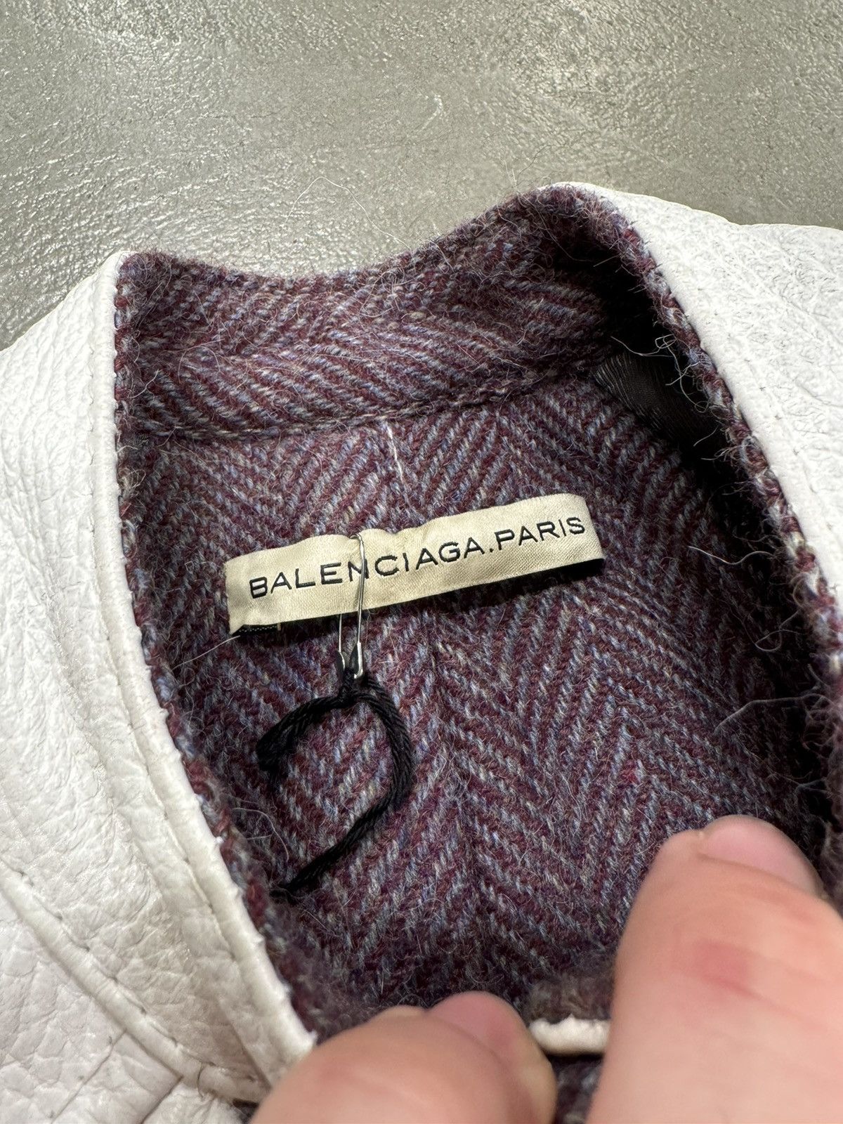 Balenciaga AW2004 Balenciaga Nicolas Ghesquière runway leather jacket Size US S / EU 44-46 / 1 - 8 Thumbnail