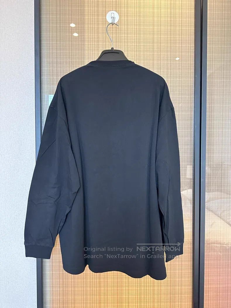 Balenciaga Balenciaga Long Sleeve T-Shirt Size US XL / EU 56 / 4 - 3 Thumbnail