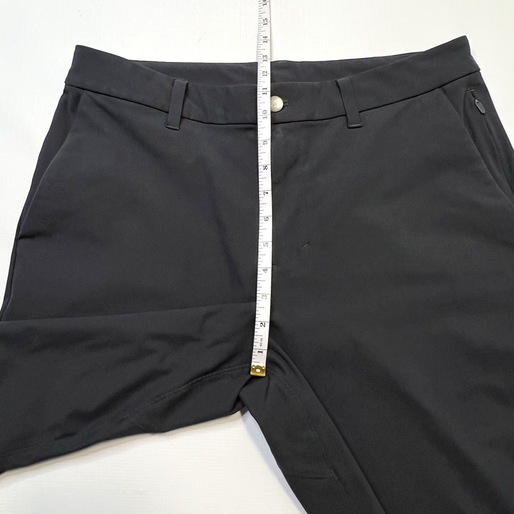 Lululemon Lululemon Commission Short Relaxed Warpstreme 11" M7A83S Men’s 32 Comfort Black Size US 32 / EU 48 - 4 Thumbnail