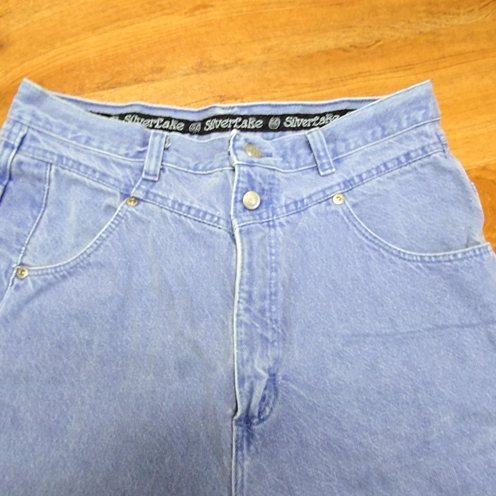 Wrangler Vintage Wrangler SilverLake High Rise Jeans Denim 15/16x32 Size 38" / US 16 / IT 52 - 8 Thumbnail