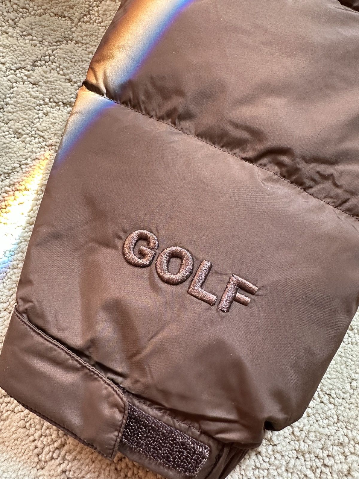 Golf Wang GOLF WANG EL PASO RHINESTONE DOWN JACKET - BROWN Size US L / EU 52-54 / 3 - 12 Thumbnail