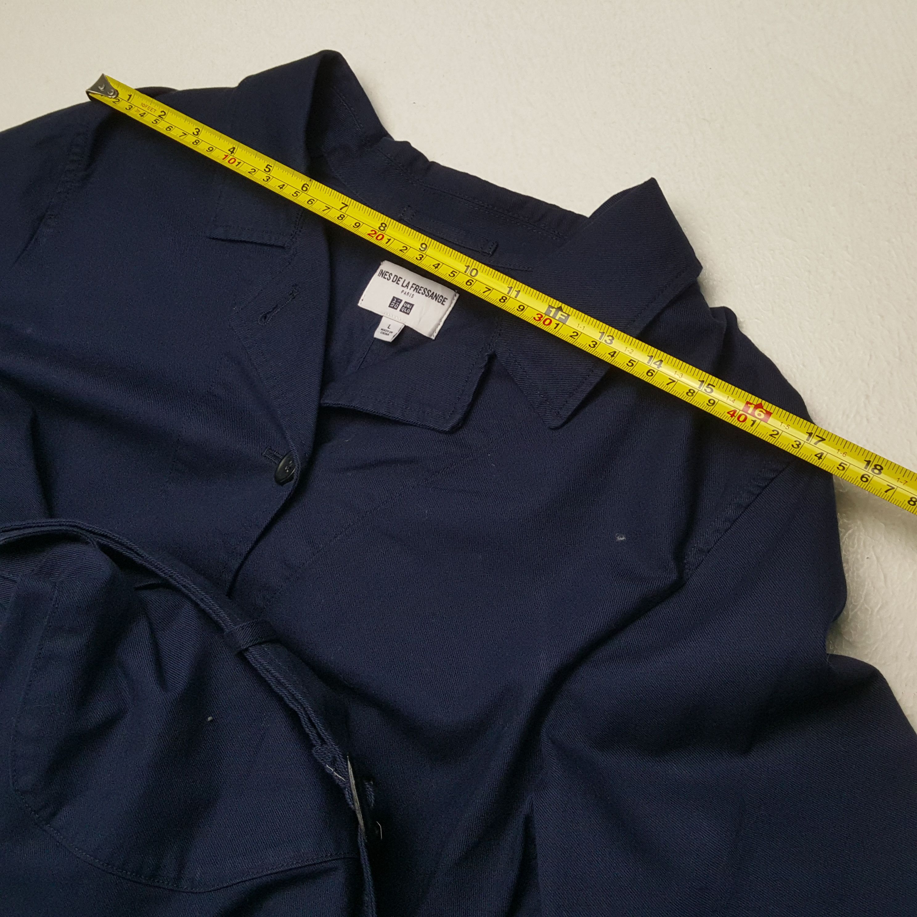 Japanese Brand × Uniqlo × Vintage Vintage INES DE LA FRESSANGE UNIQLO Trench Coat Jacket Size US M / EU 48-50 / 2 - 5 Thumbnail