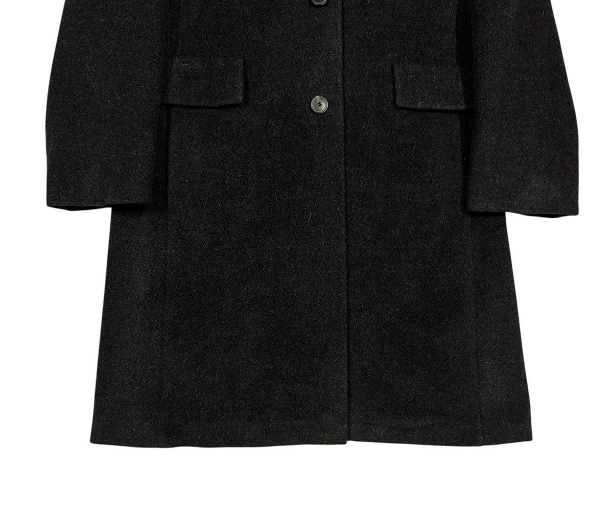 Maison Margiela Max&co Classic Faux Fur Collared Wool Long Jacket Size US M / EU 48-50 / 2 - 5 Thumbnail