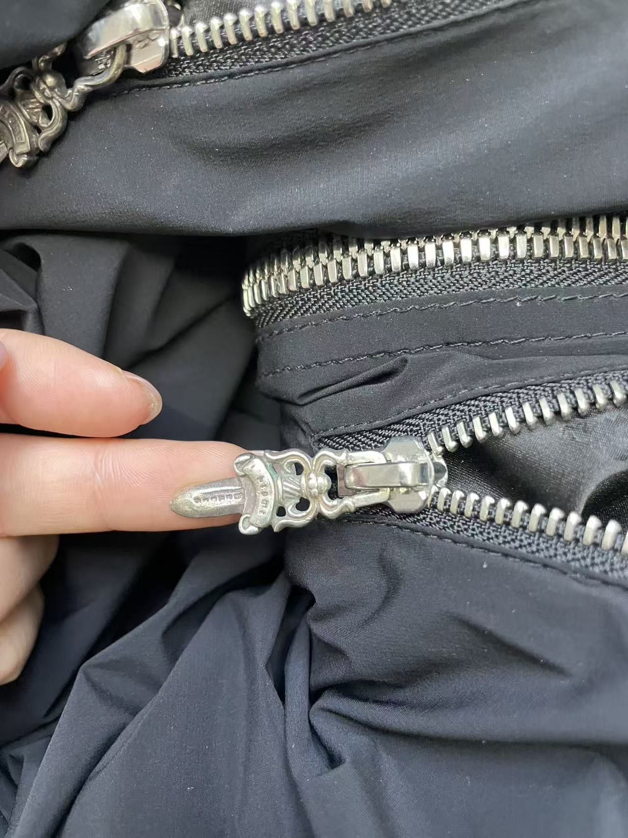Chrome Hearts Chrome Hearts Zip Up Hooded Long Padded Coat Size US S / EU 44-46 / 1 - 10 Thumbnail