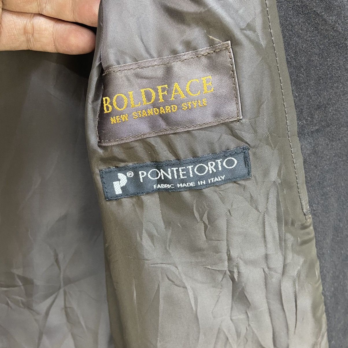 Other Pontetorto Boldface Fabric Made in Italy Long Coat Size US M / EU 48-50 / 2 - 9 Thumbnail