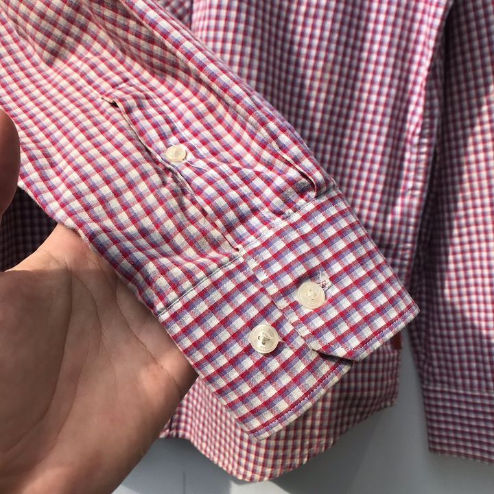 Ben Sherman × Designer × Vintage Ben Sherman Iconic Archieve Shirts Red Rio Gingham button up Size US M / EU 48-50 / 2 - 10 Thumbnail