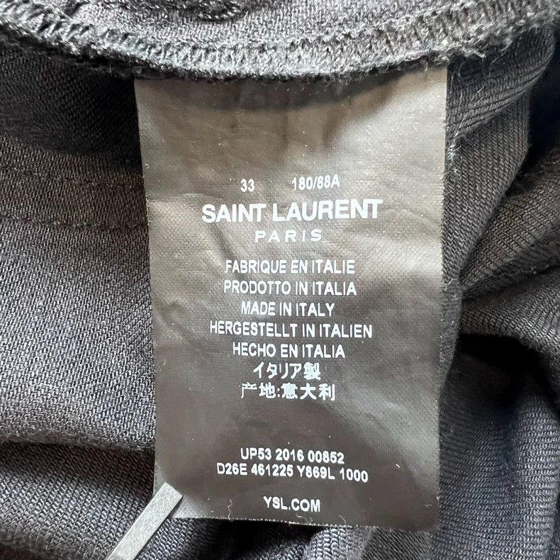 Saint Laurent Paris Saint Laurent Paris 16fwD02 Double Knee Brushed Patchwork R Size US 33 - 8 Thumbnail