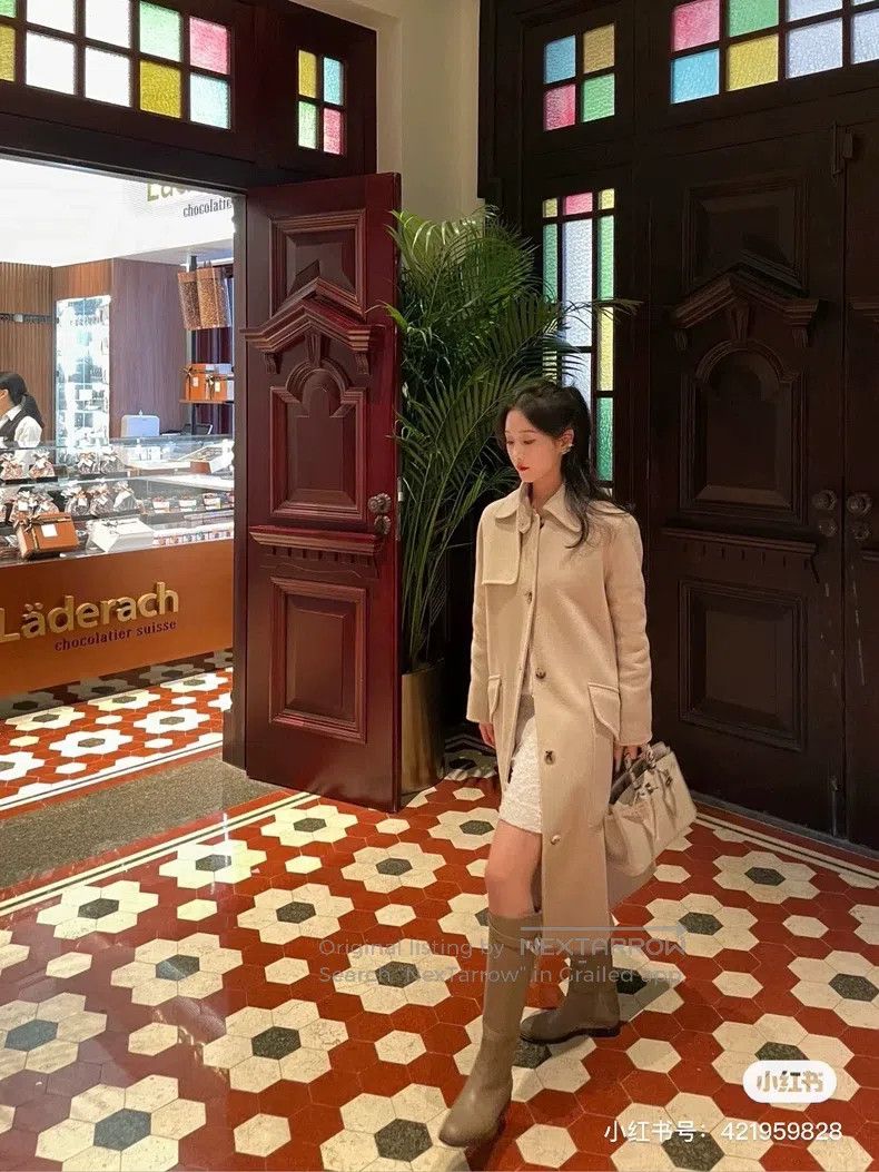 Hermes Hermes Beige cashmere coat Size XS / US 0-2 / IT 36-38 - 3 Thumbnail