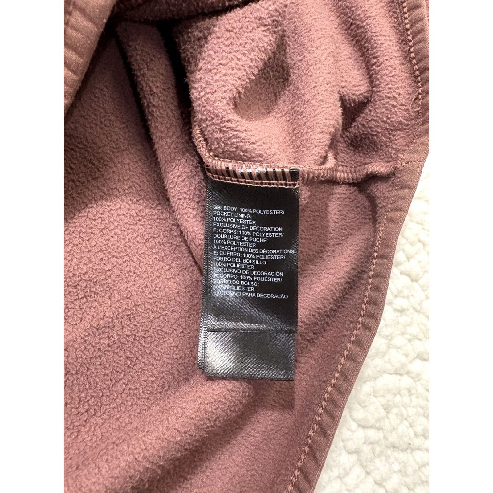 The North Face The North Face Glacier TKA Hoodie Womens M Pink Pullover Hooded Fleece Zip Pocket Regular Fit Size M / US 6-8 / IT 42-44 - 3 Thumbnail
