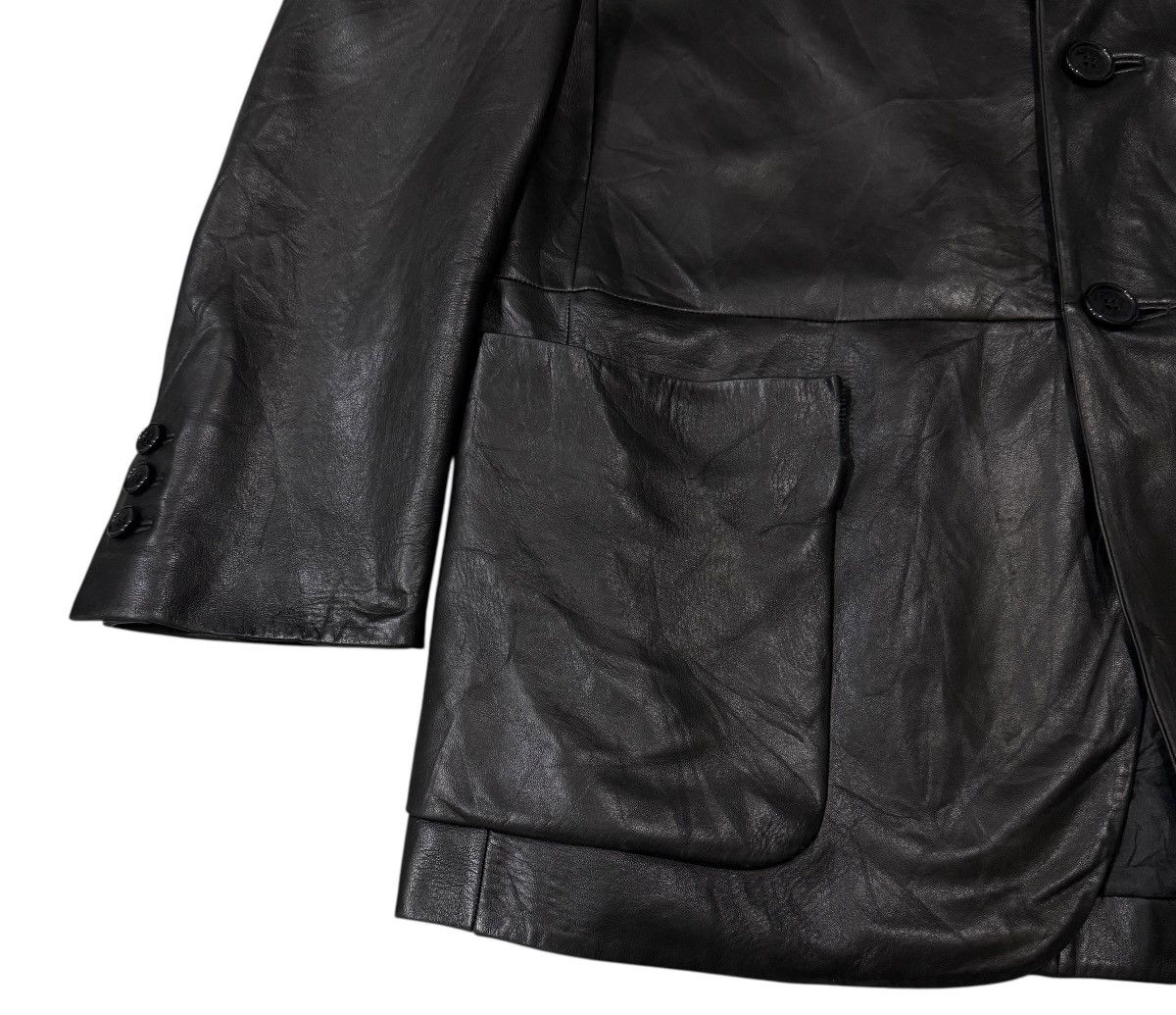 Loewe Vintage Loewe Madrid Lamb Leather Buttons Jacket Size US M / EU 48-50 / 2 - 4 Thumbnail