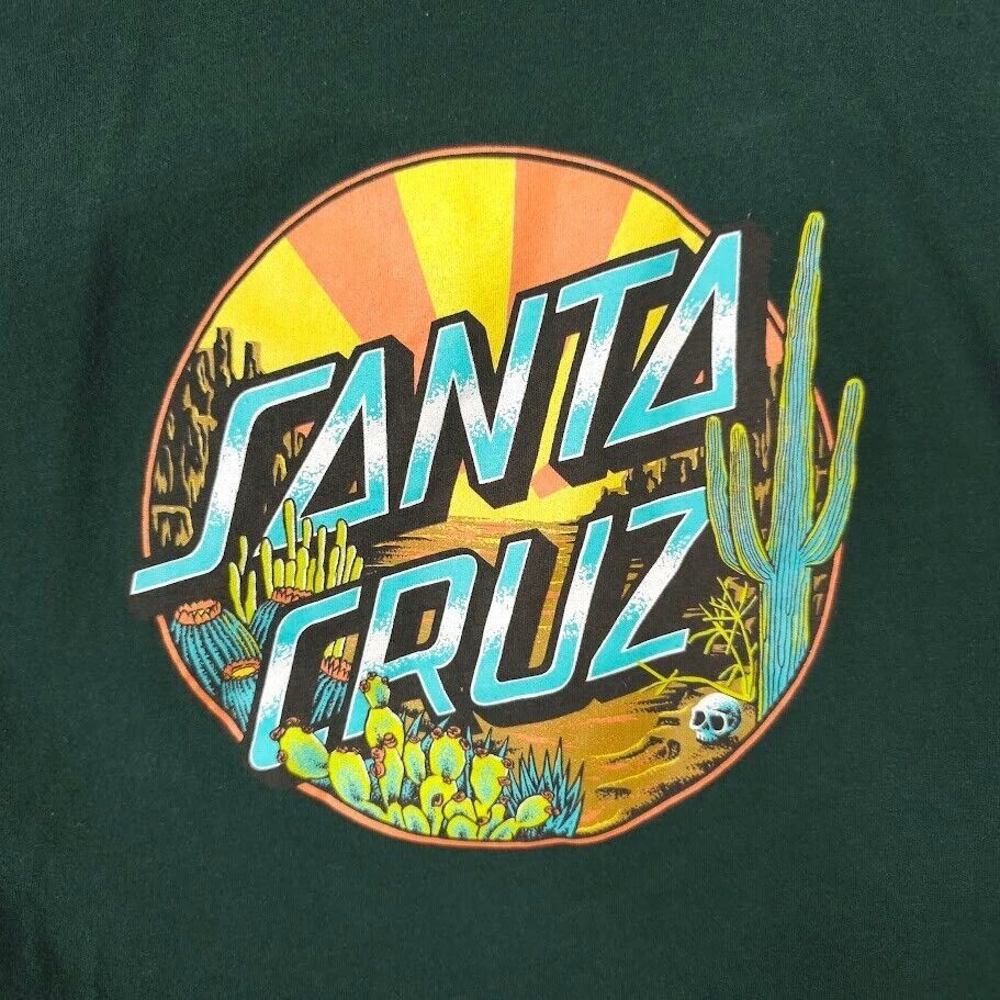 Santa Cruz Skateboards Santa Cruz Skateboards T Shirt Mens Size Small Green Desert Size US S / EU 44-46 / 1 - 4 Thumbnail