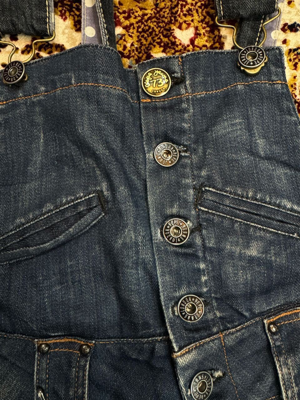 Japanese Brand × Vintage Overall 73 pepe jeans denim vintage Size US 30 / EU 46 - 6 Thumbnail