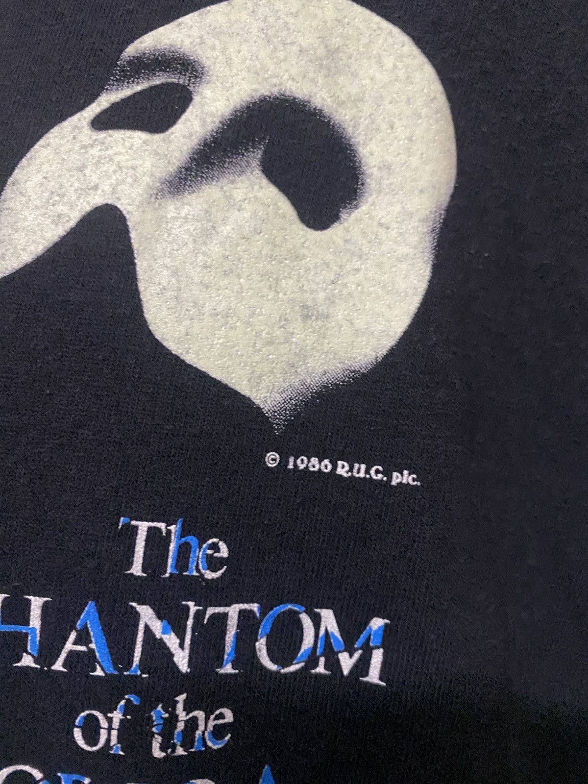 Other Vintage 1986s Phantom Of The Opera Tshirt Size US L / EU 52-54 / 3 - 3 Thumbnail