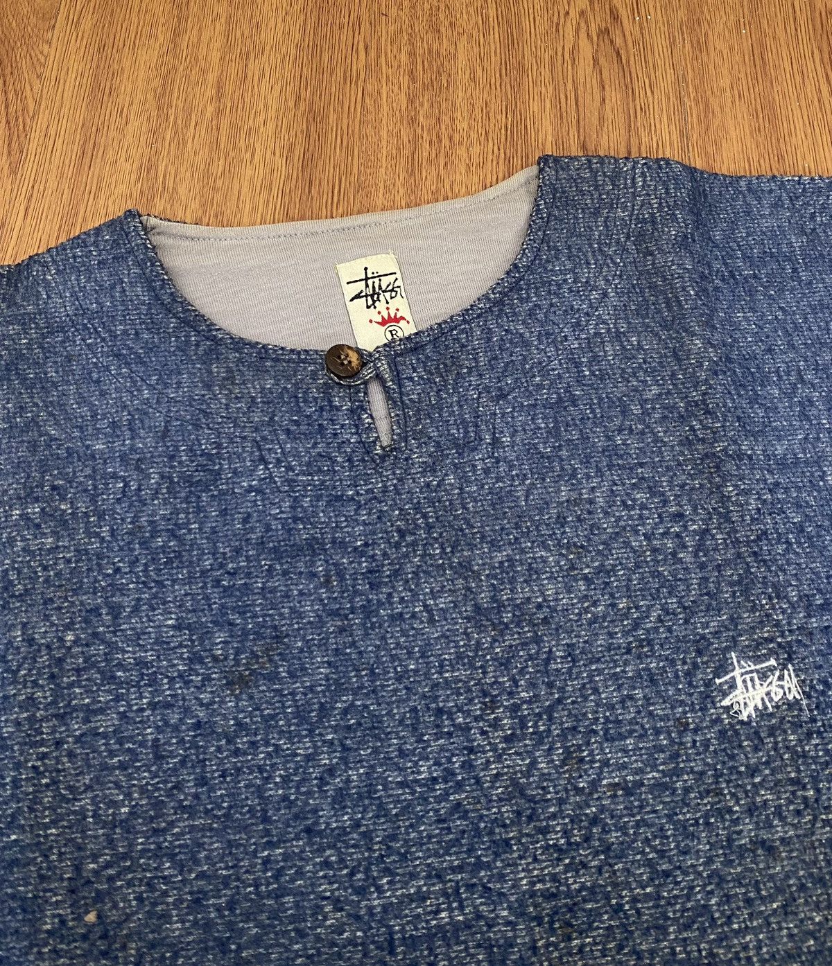 Stussy × Vintage Vintage Stussy sanghai collar Size US L / EU 52-54 / 3 - 3 Thumbnail