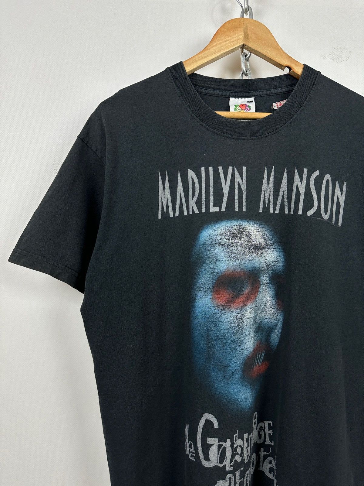 Band Tees 2003 Vintage Marilyn Manson The Golden Age of Grotesque Size US L / EU 52-54 / 3 - 5 Thumbnail