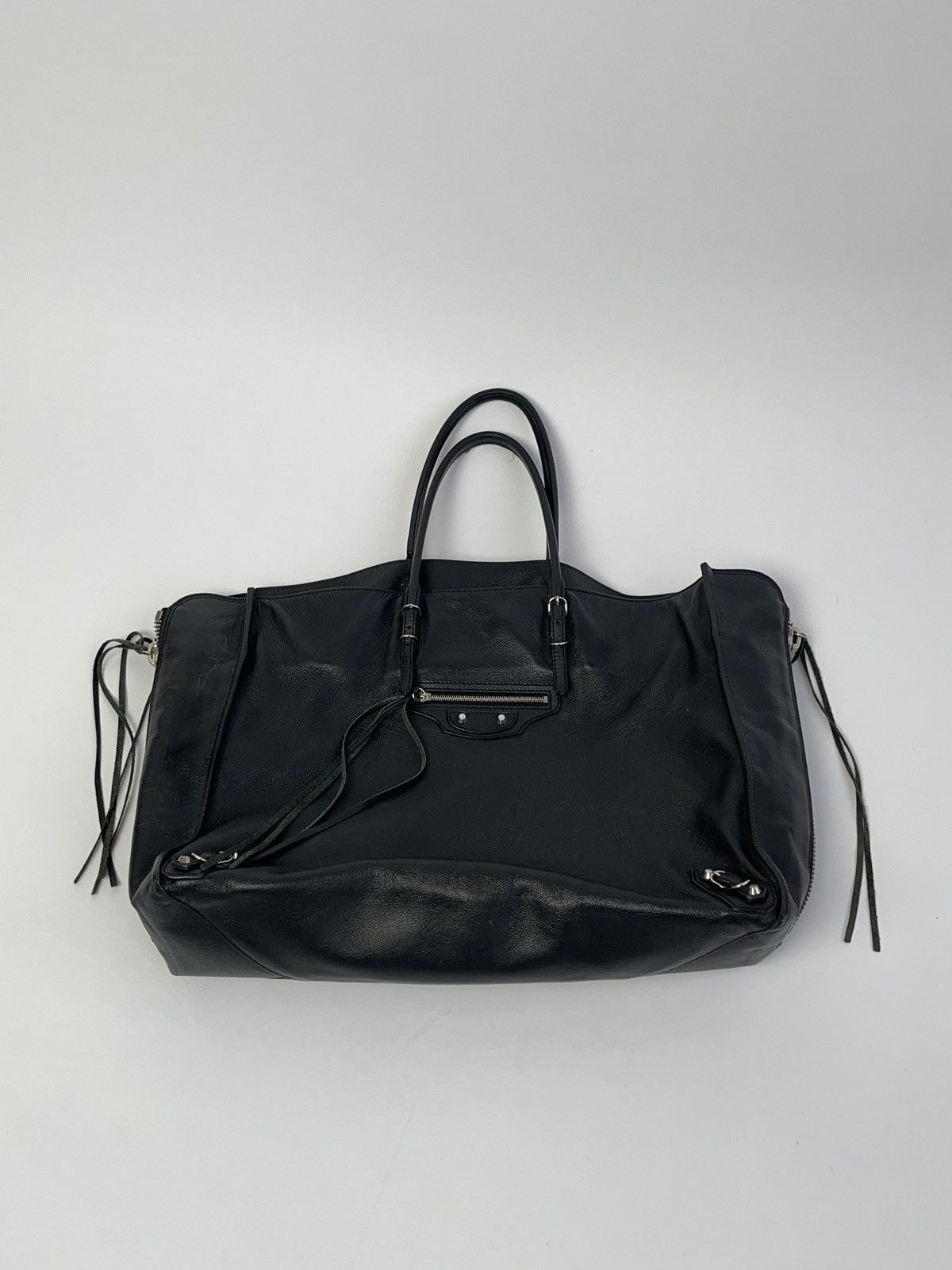 image of Balenciaga A4 Papier Bag in Black, Men's