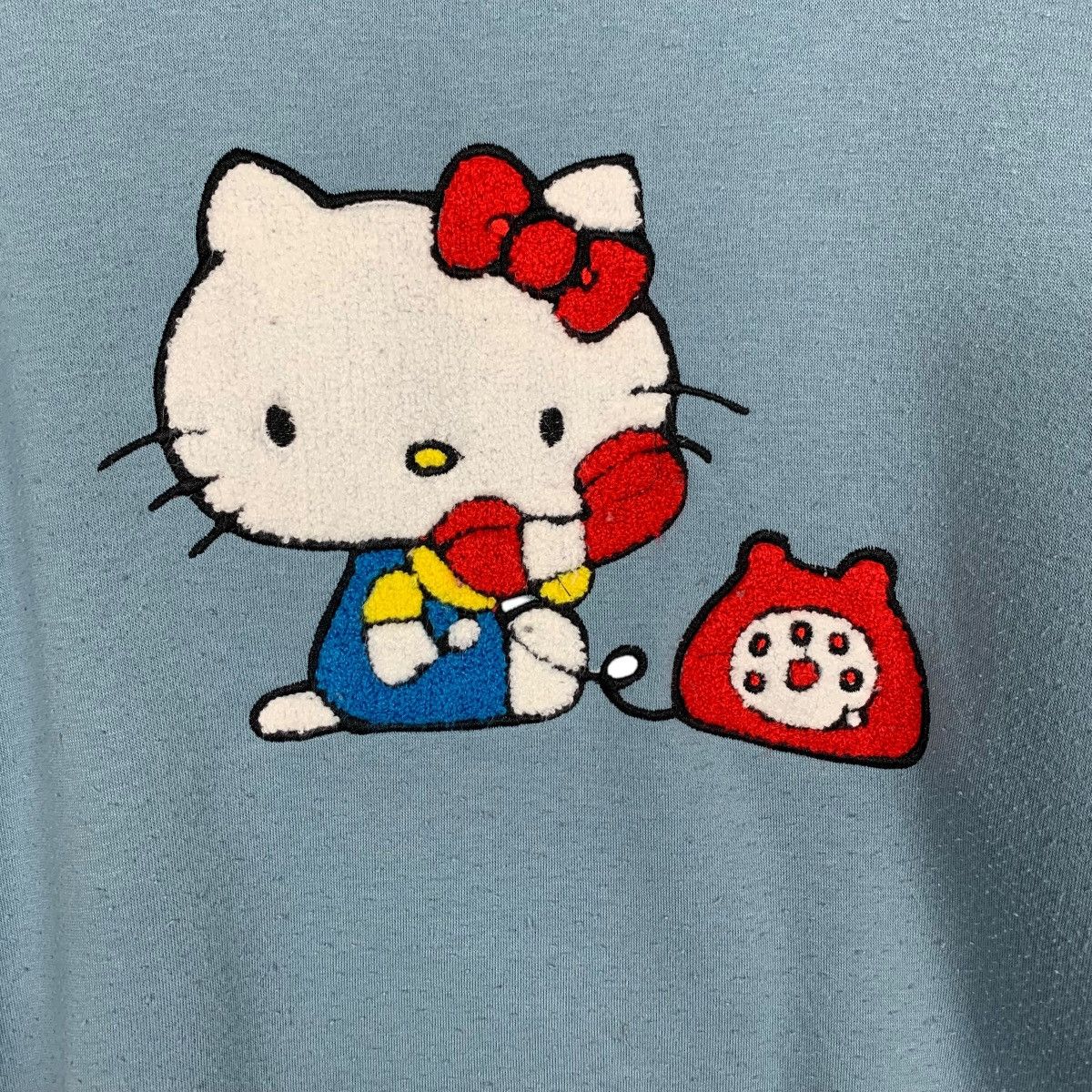 Cartoon Network HELLO KITTY Big Logo Crewneck Sweatshirts #1683-C75 Size M / US 6-8 / IT 42-44 - 10 Thumbnail