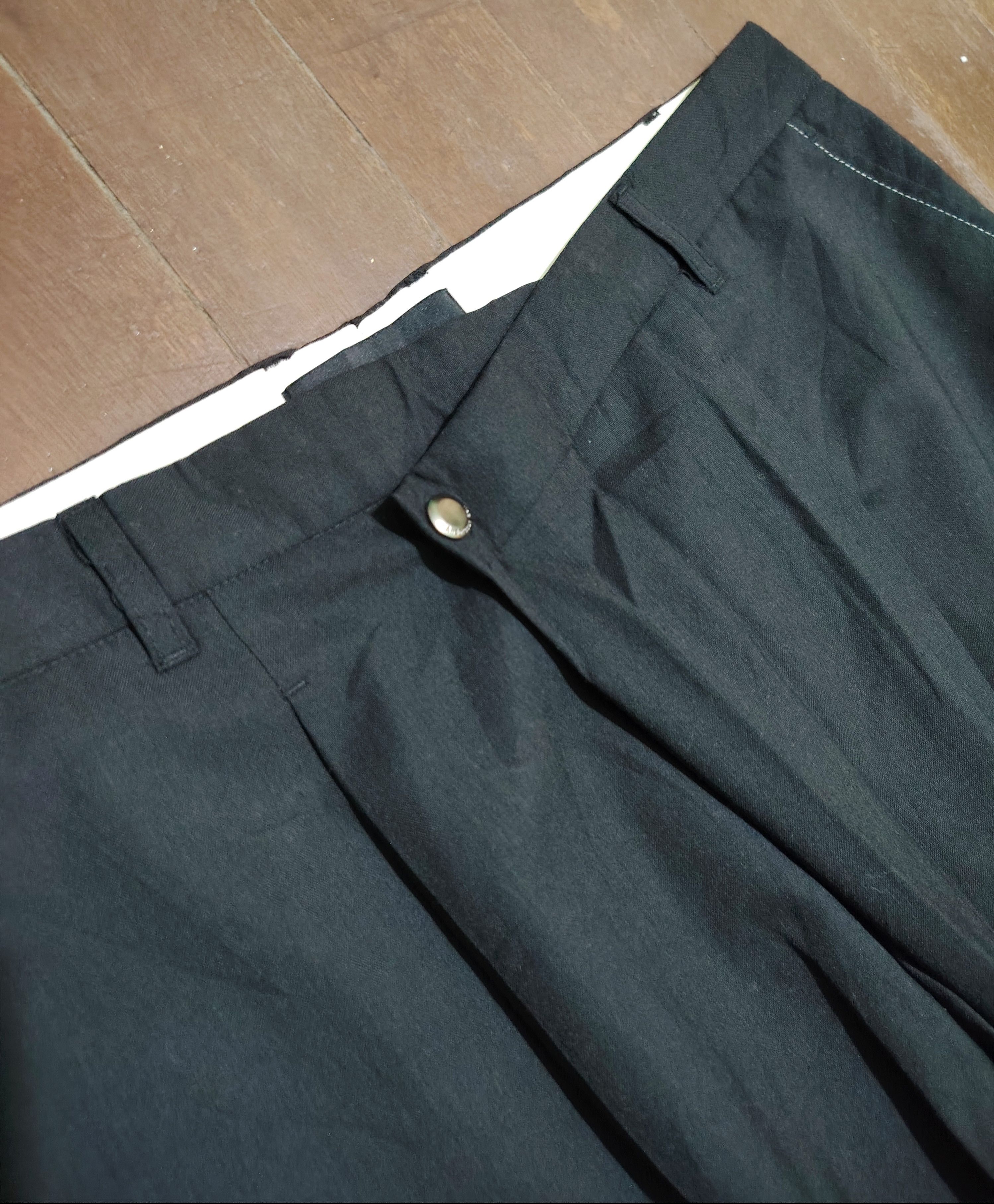 Andersson Bell ANDERSON BELL - Cargo Pocket Wide Legged Wool Shorts Size US 36 / EU 52 - 3 Thumbnail