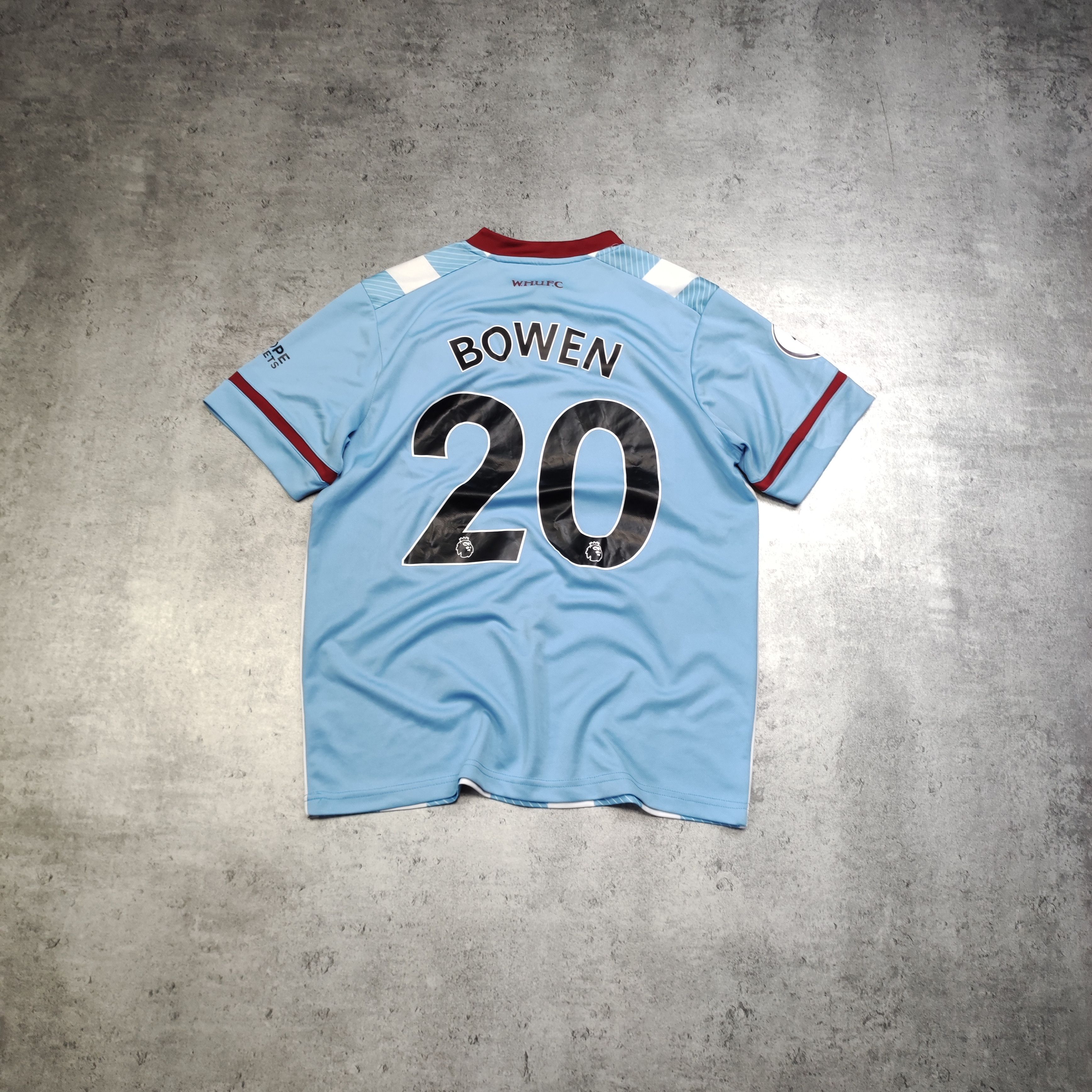 Vintage RARE #20 Bowen Umbro x West Ham United Football Jersey Size US L / EU 52-54 / 3 - 1 Thumbnail