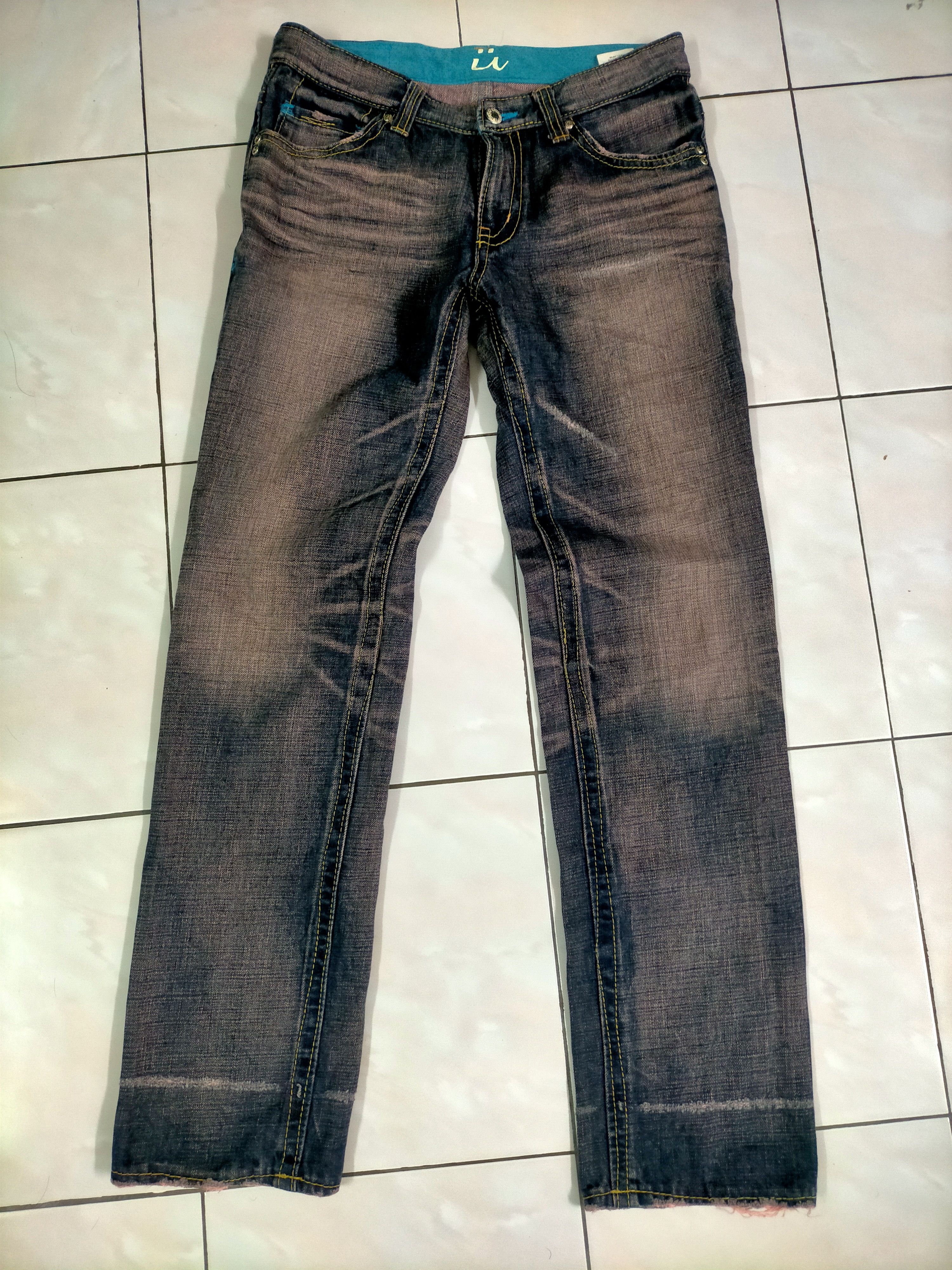 Japanese Brand Vintage Caqu Selvedge Distressed Denim Size US 31 - 2 Thumbnail