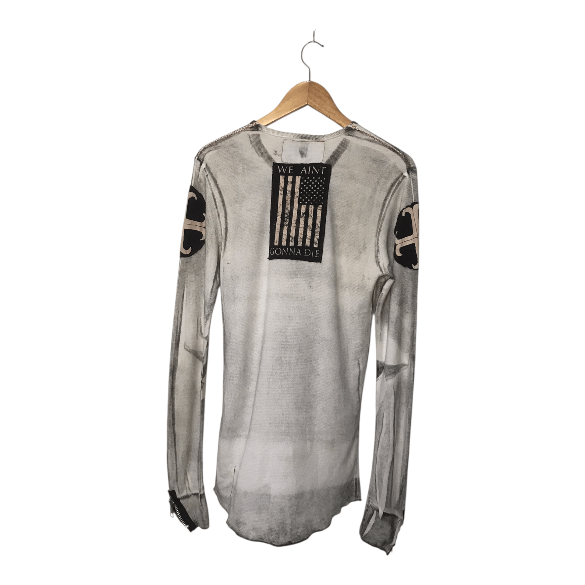 If Six Was Nine The Saint Sinphony distress Long Sleeve Size US XS / EU 42 / 0 - 6 Thumbnail