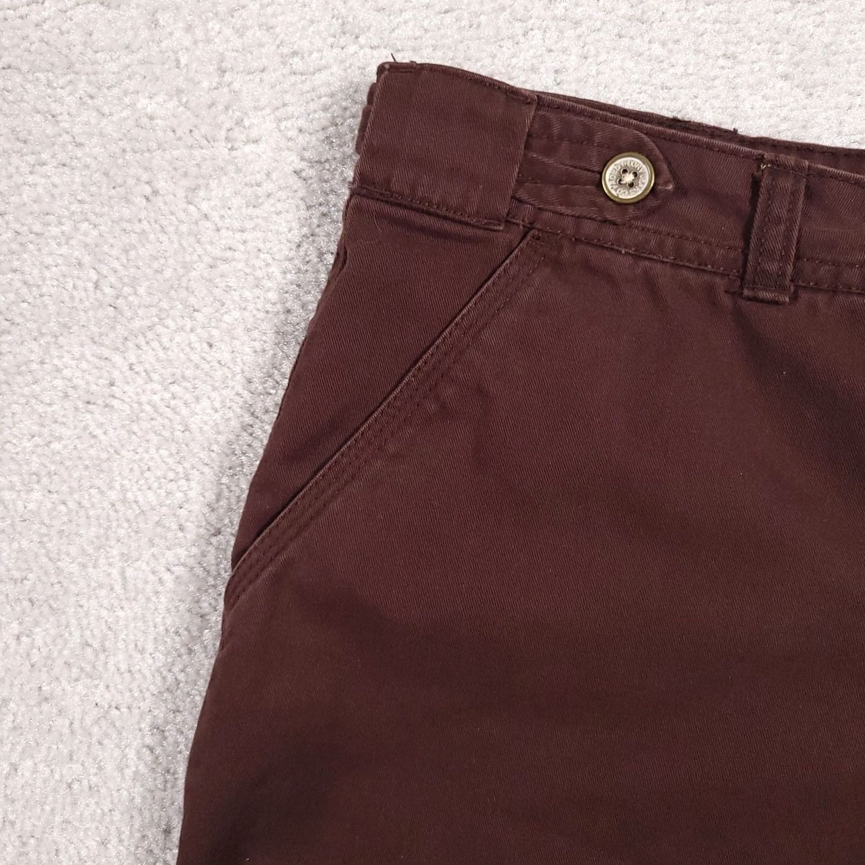 Faded Glory VINTAGE Faded Glory Bermuda Shorts Women's 4 Brown Chino Mid Rise 9" Size 27" / US 4 / IT 40 - 4 Thumbnail
