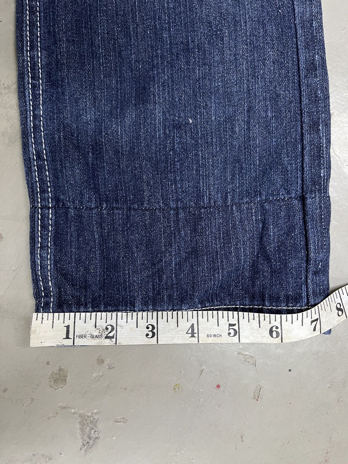 Number (N)ine 90's Batsu Distressed Punk Kurt Cobain Style Patchwork Jeans Size US 28 / EU 44 - 12 Thumbnail