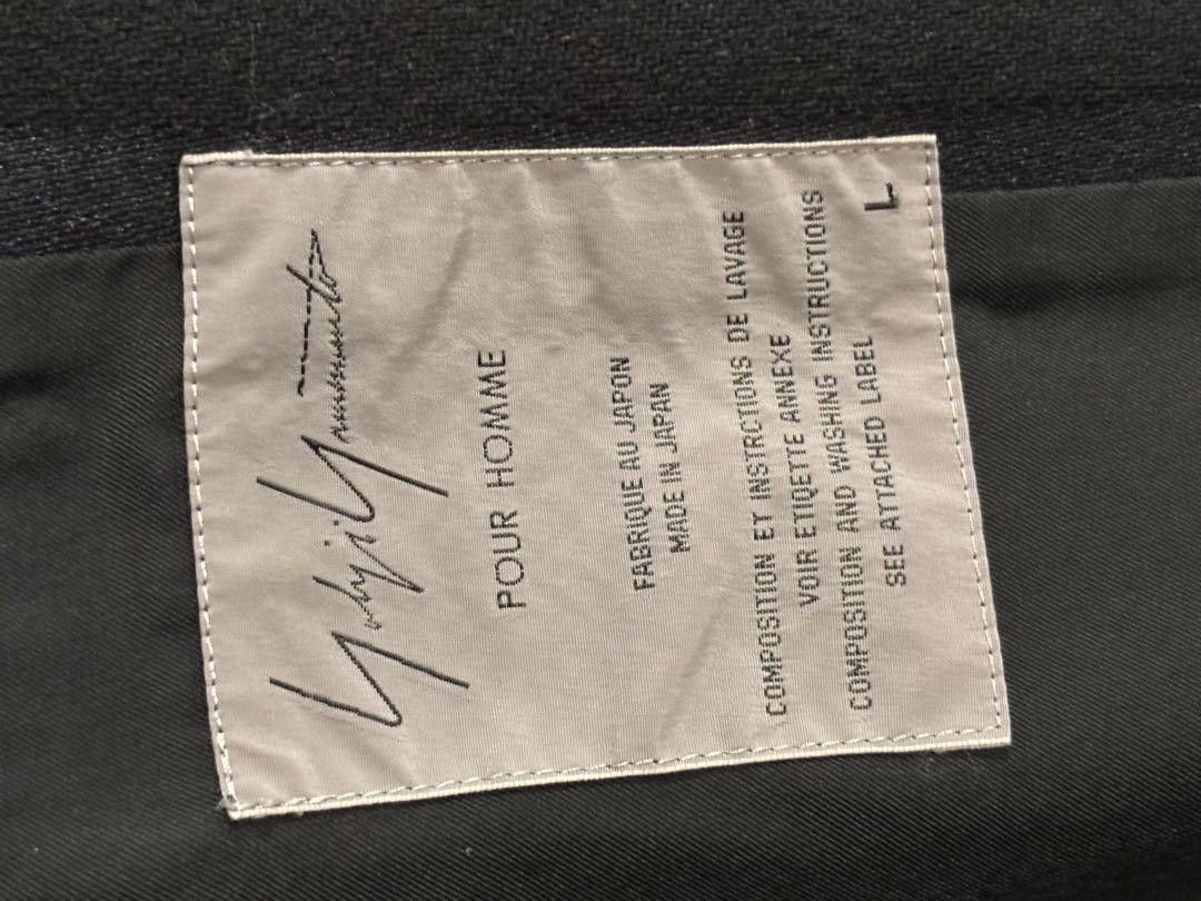Yohji Yamamoto yohji yamamoto pour homme 99aw striped coat with stole Size US L / EU 52-54 / 3 - 5 Thumbnail