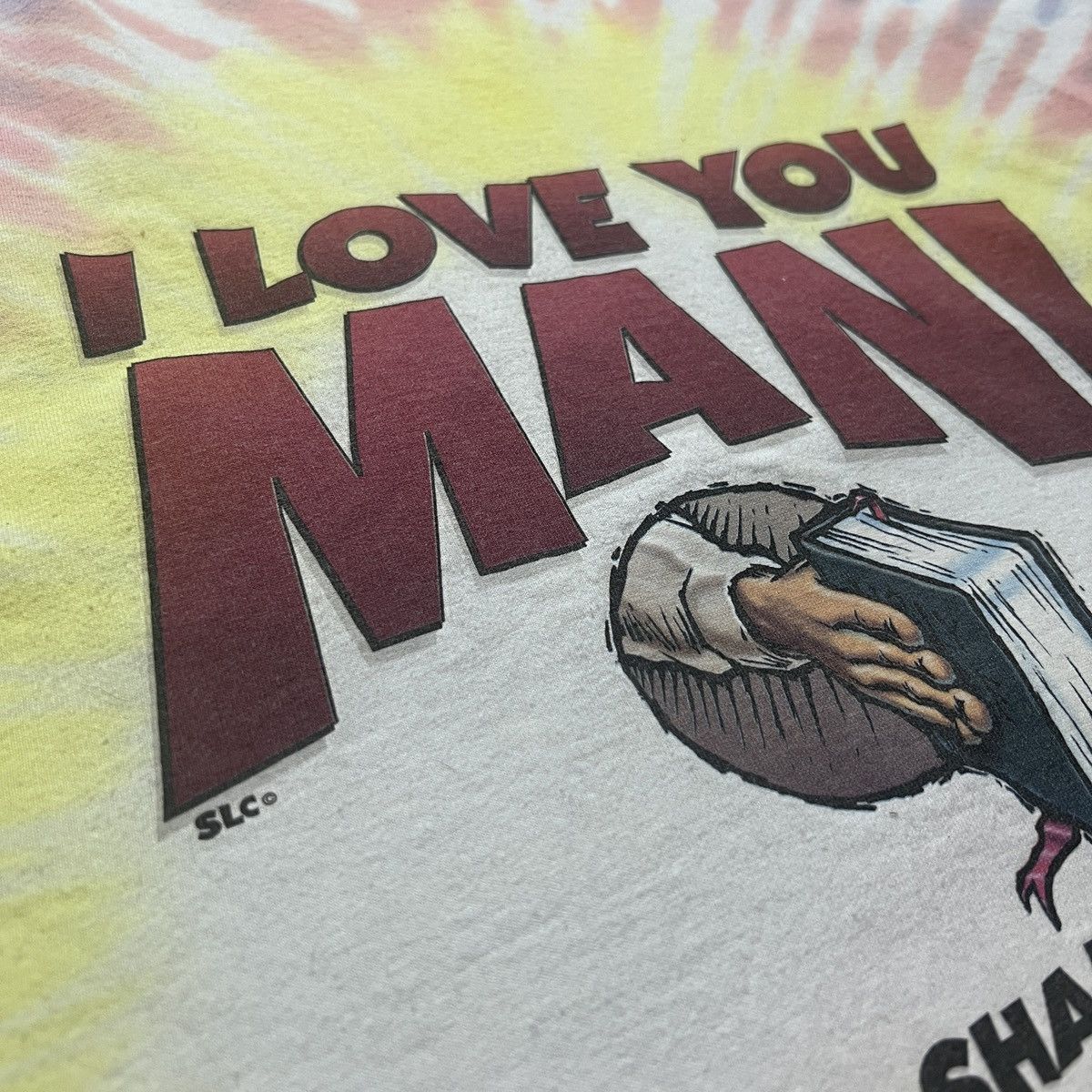 Vintage Vintage 90s Bible Holy God Jesus Promo Tee Faded XL Size US XL / EU 56 / 4 - 4 Thumbnail