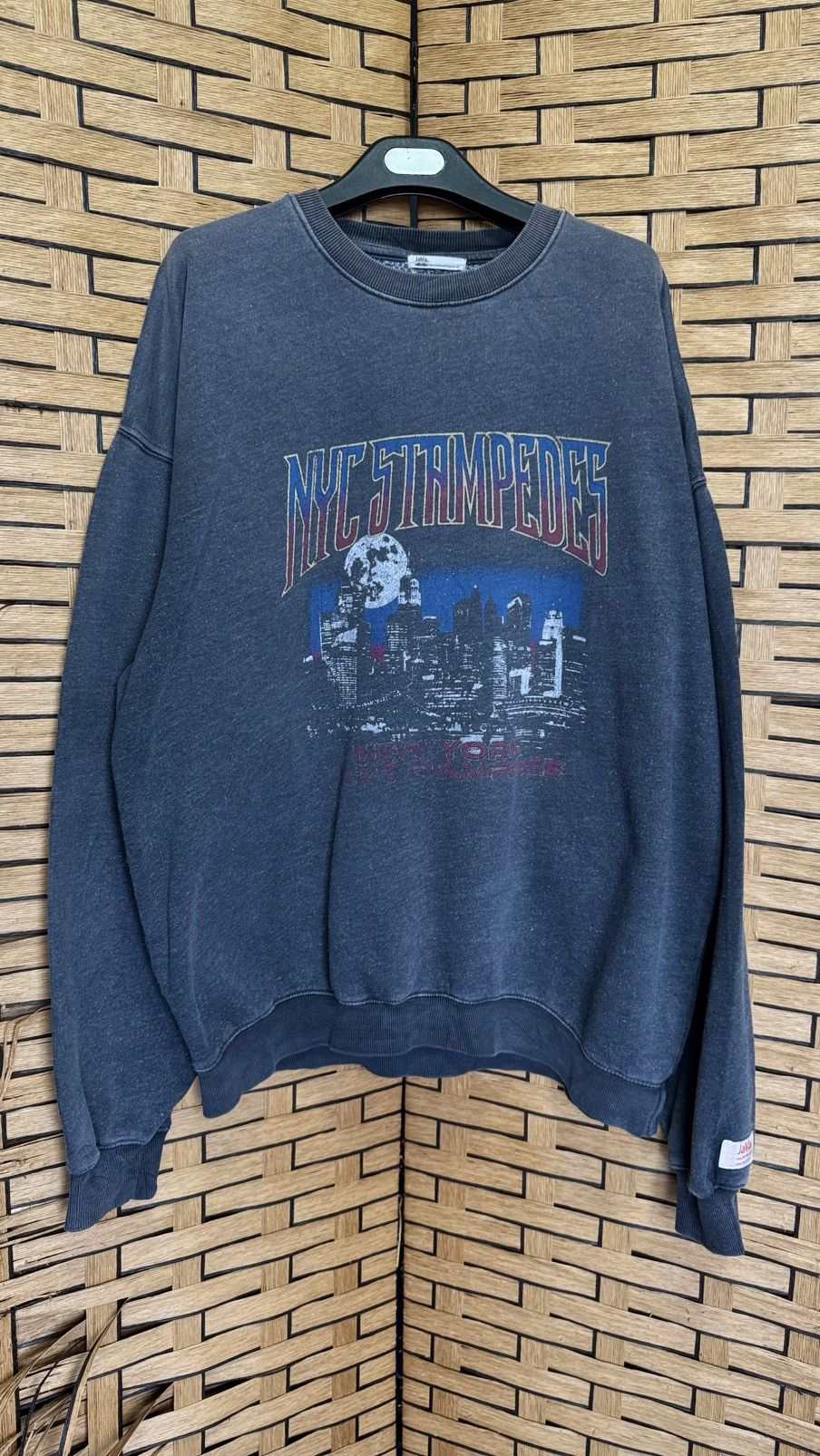 Vintage Vintage Distressed JaVa NYC Stampedes Jazz Rampage Size US XL / EU 56 / 4 - 1 Thumbnail