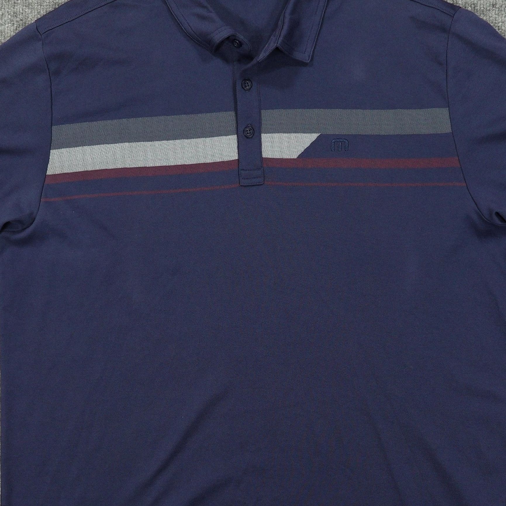 TravisMathew **Travis Mathew Men XL Navy Blue Golf Polo Shirt OAKS** User: Travis Mathew Men XL Navy Blue Golf Performance Polo Shirt OAKS Size US XL / EU 56 / 4 - 2 Thumbnail