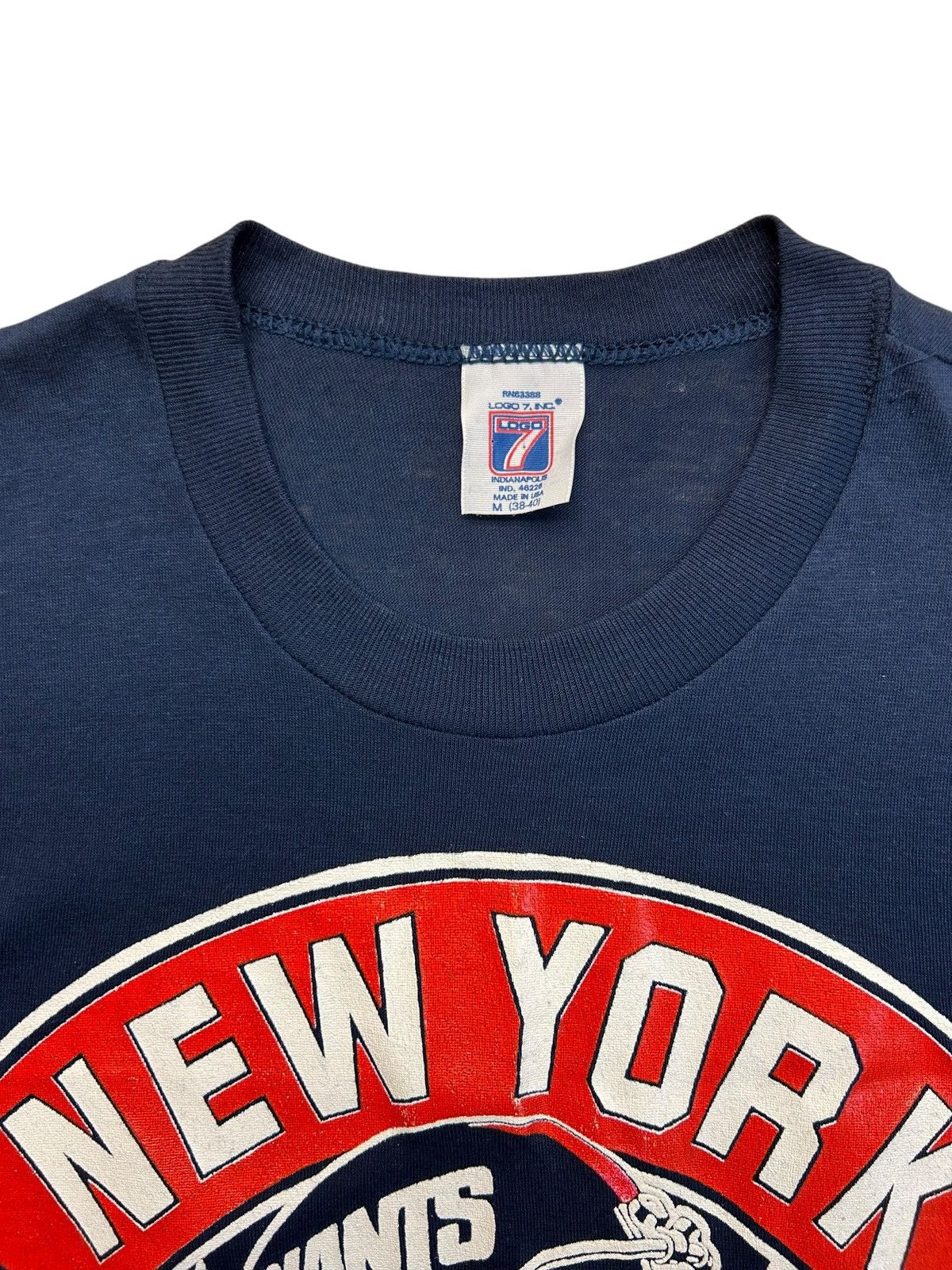 Logo 7 1987 Giants Rosebowl Pasadena Tee Size US M / EU 48-50 / 2 - 3 Thumbnail